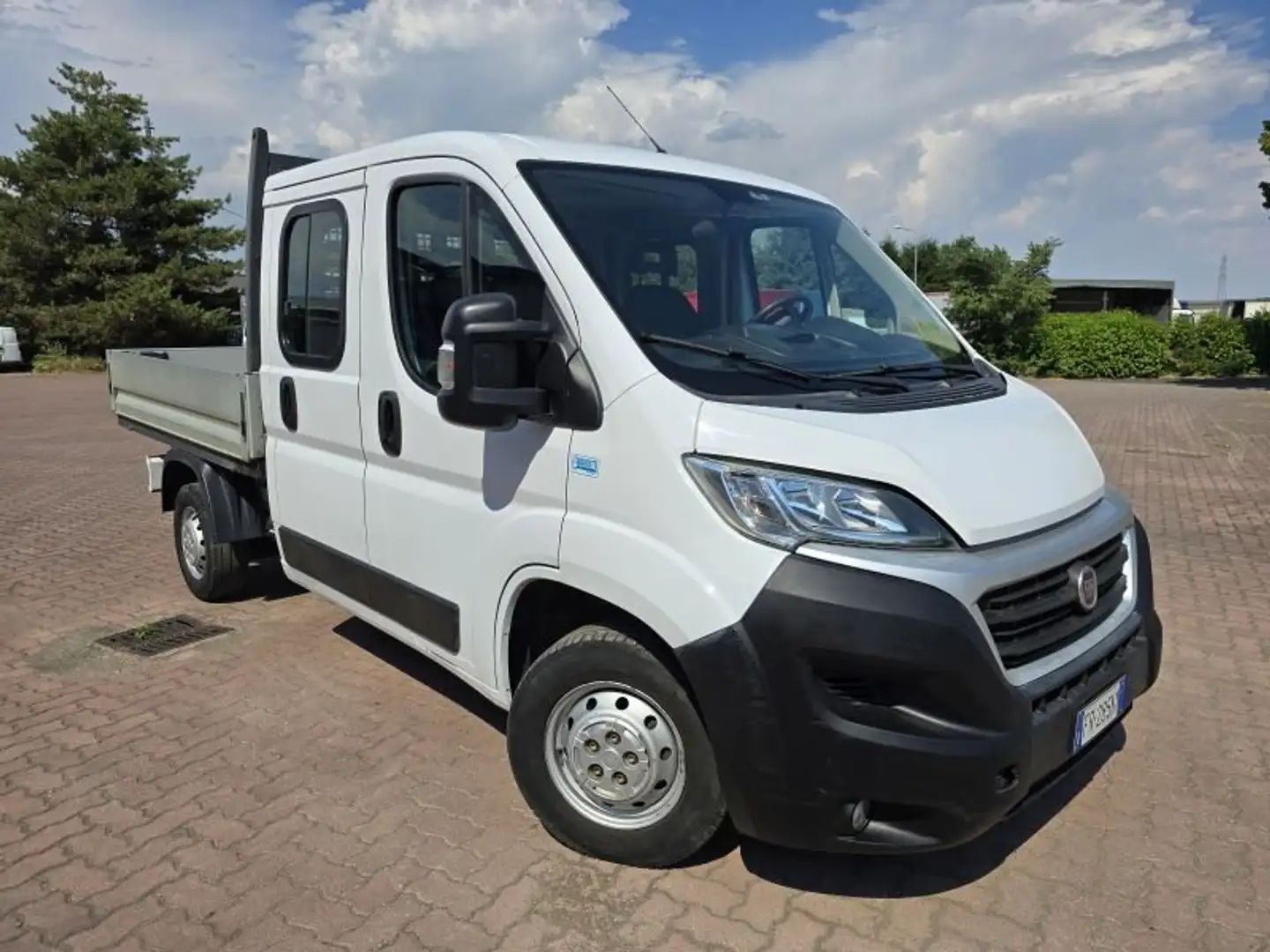 Fiat Ducato Doppiacabina cassone fisso Bianco - 2