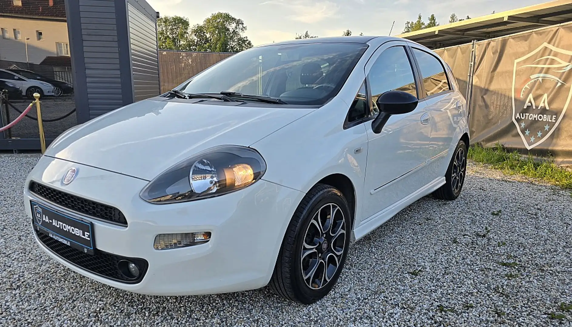 Fiat Punto 1,4 78 Easy Weiß - 1