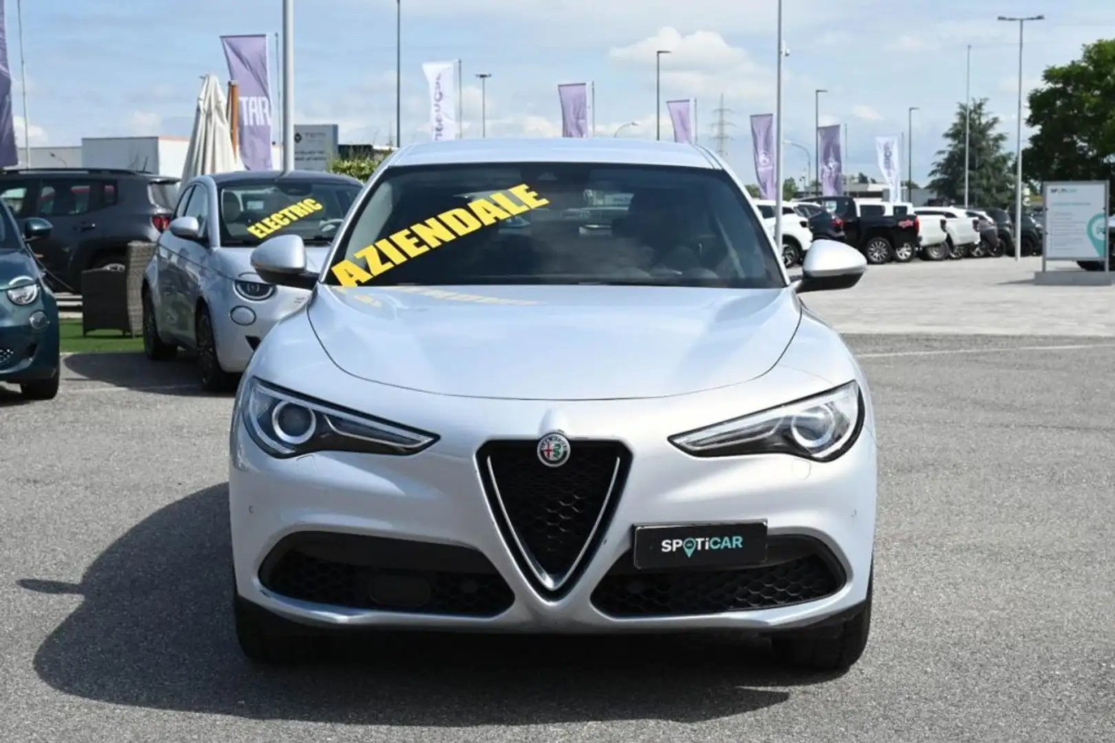 Alfa Romeo Stelvio 2.2 Turbodiesel 160 CV AT8 RWD Business Blanc - 2