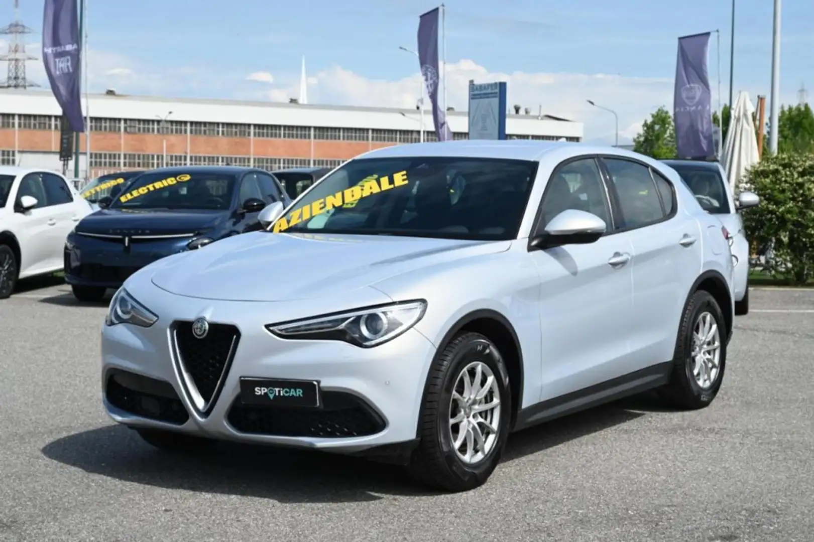 Alfa Romeo Stelvio 2.2 Turbodiesel 160 CV AT8 RWD Business Blanc - 1