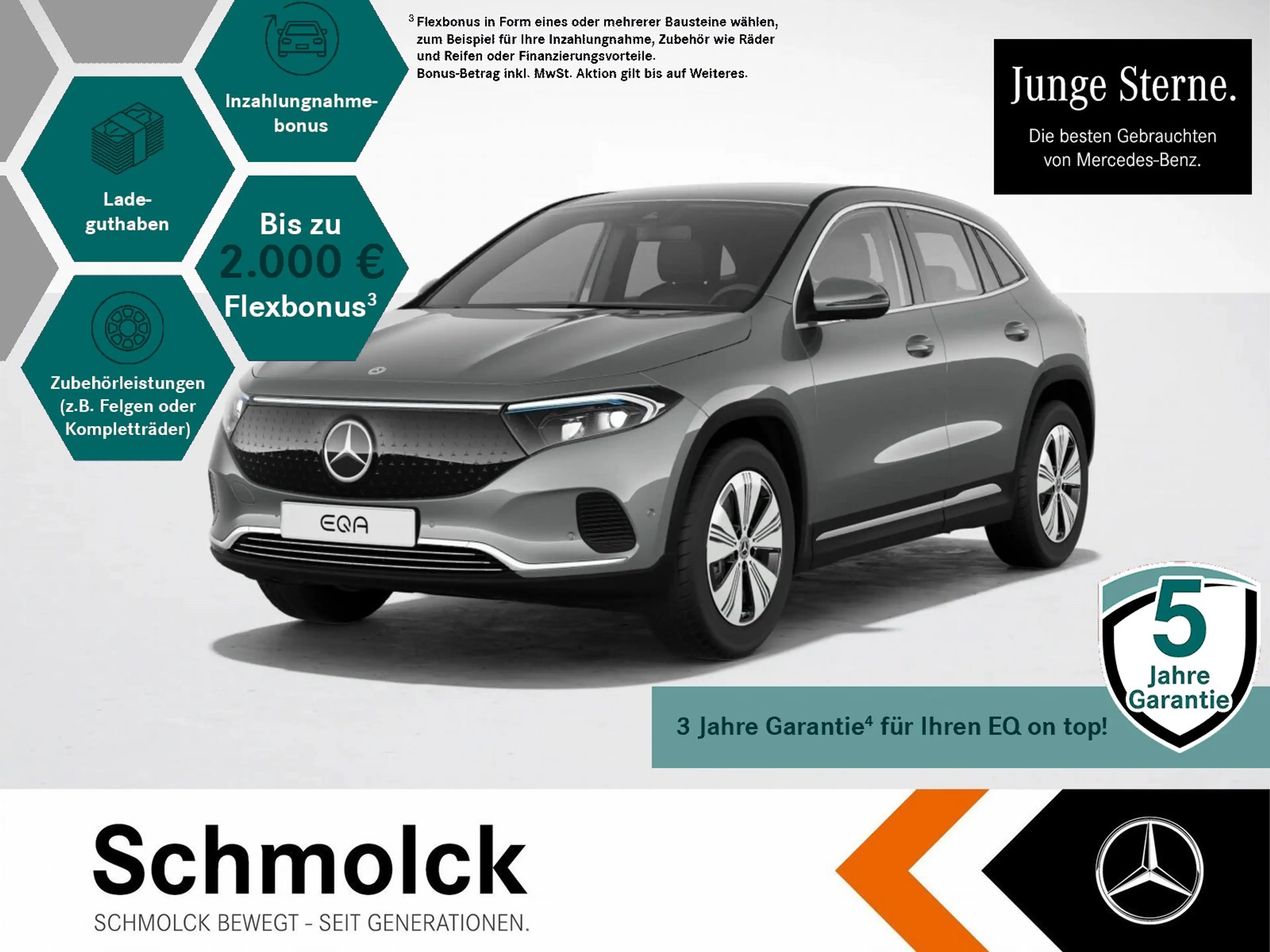 Mercedes-Benz EQA 250 + PROGRESSIVE+LED+AHK+DSTR+SPUR+TOTW+CAM+