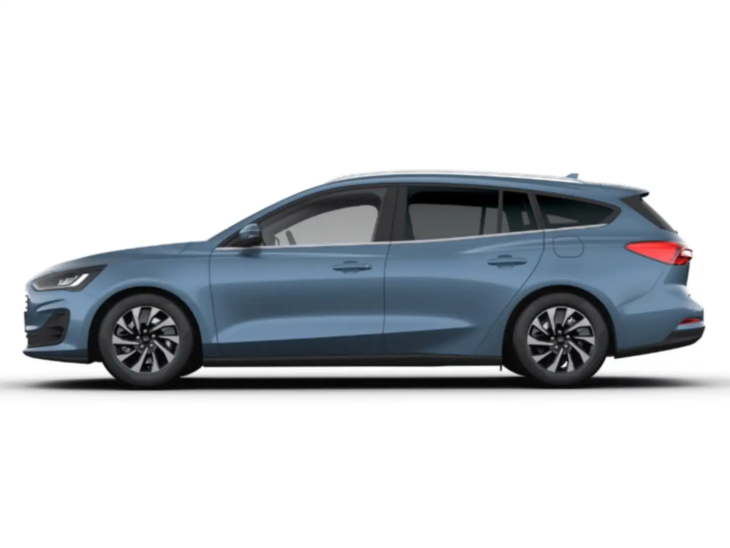 Ford Focus Wagon 1.0 EcoBoost Hybrid Titanium X | Airco (auto Blauw - 2