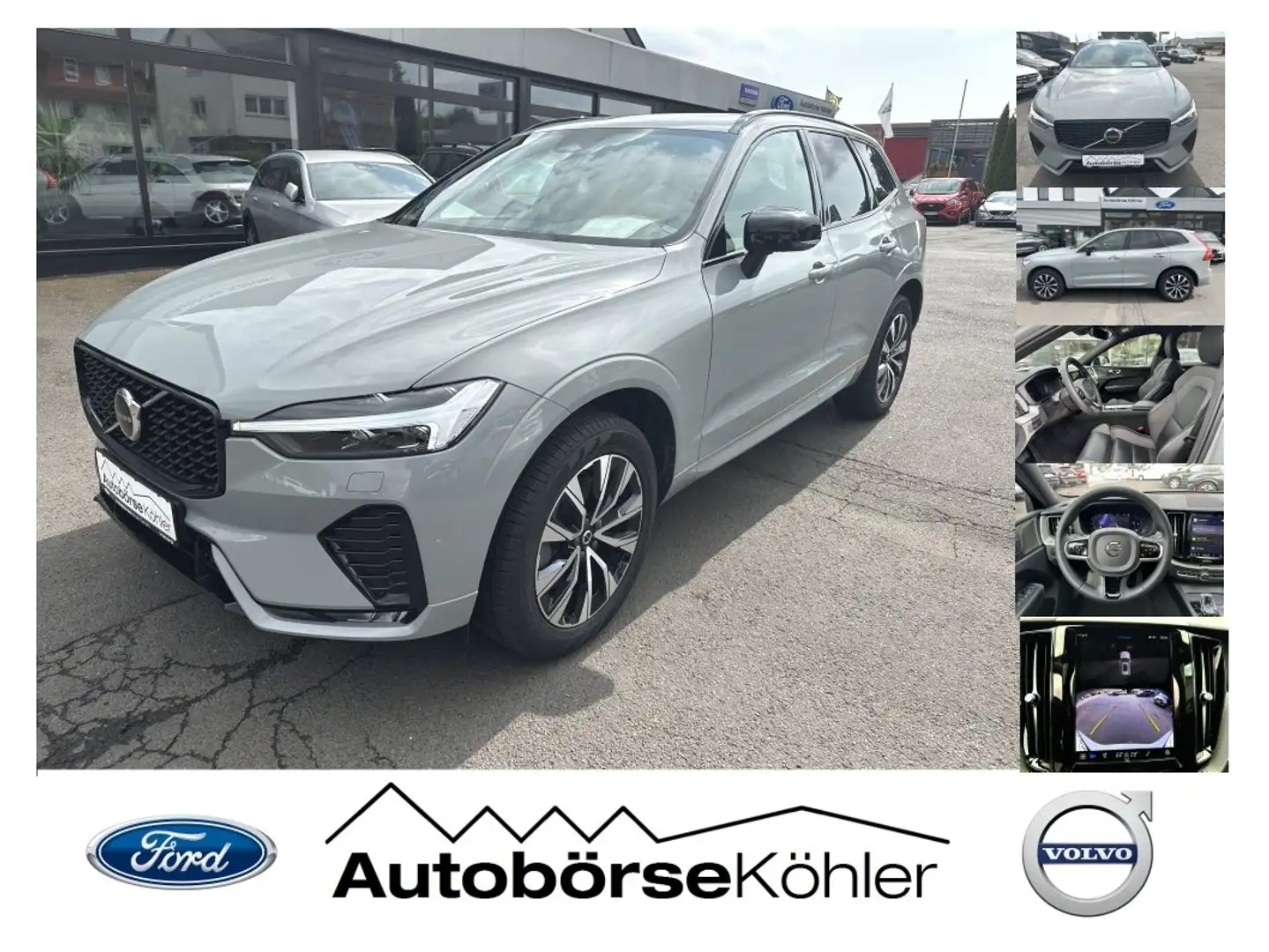 Volvo XC60 Plus Dark AWD *AHK, Panorama, ACC, Kamera...* Gris - 1