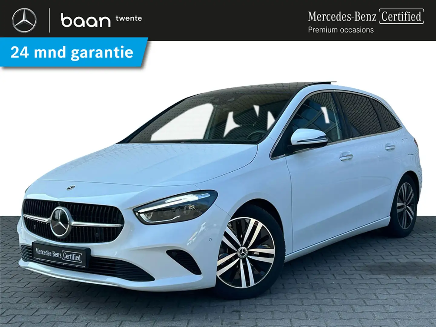 Mercedes-Benz B 180 B Luxury Line l 360 Camera l Panoramadak l Sfeerve Wit - 1