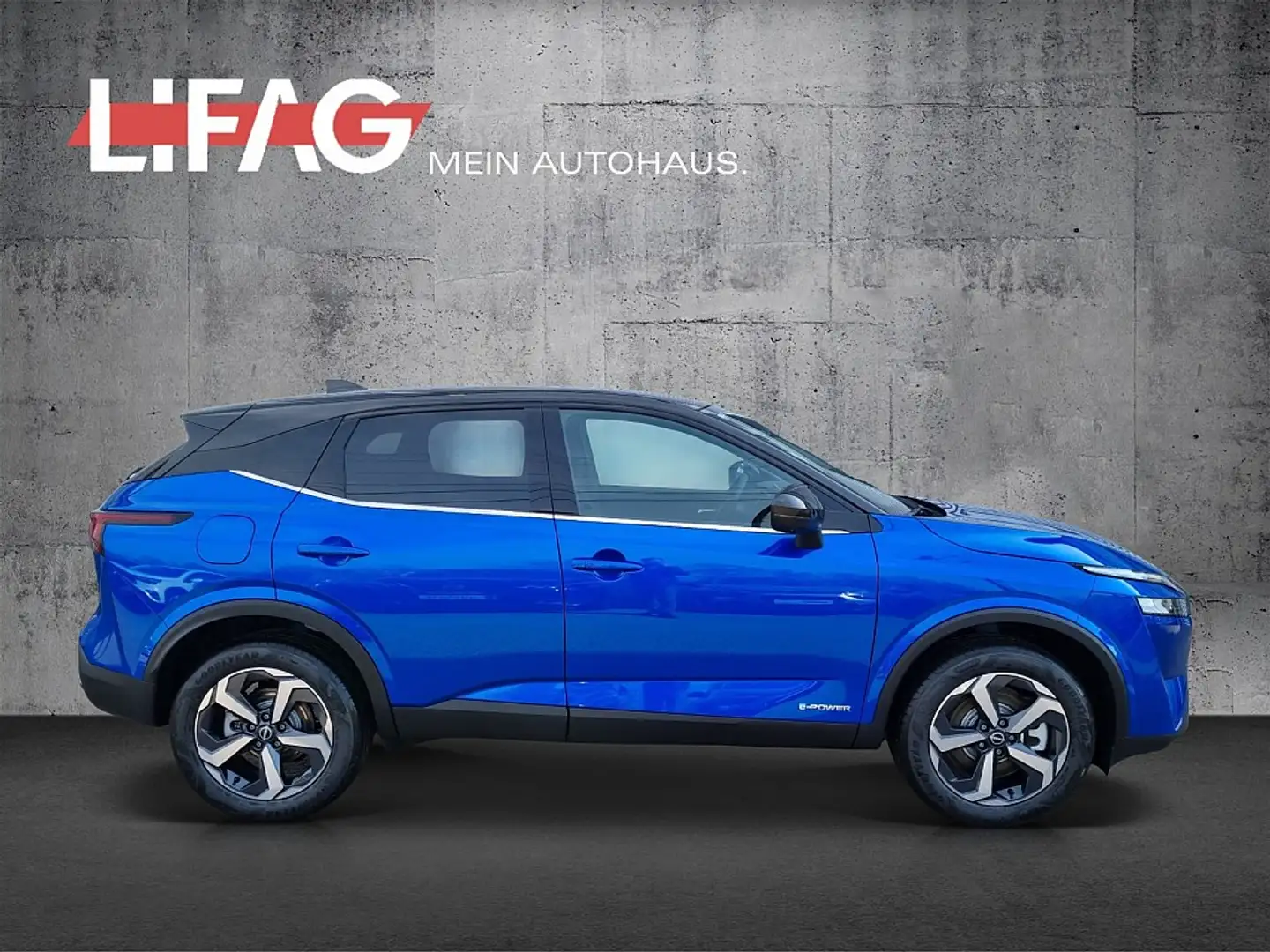 Nissan Qashqai 1,5 VC-T e-Power N-Connecta *ab € 32.990,-* Blau - 2