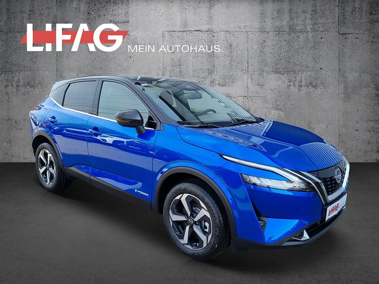Nissan Qashqai 1,5 VC-T e-Power N-Connecta *ab € 30.990,-* Blau - 1