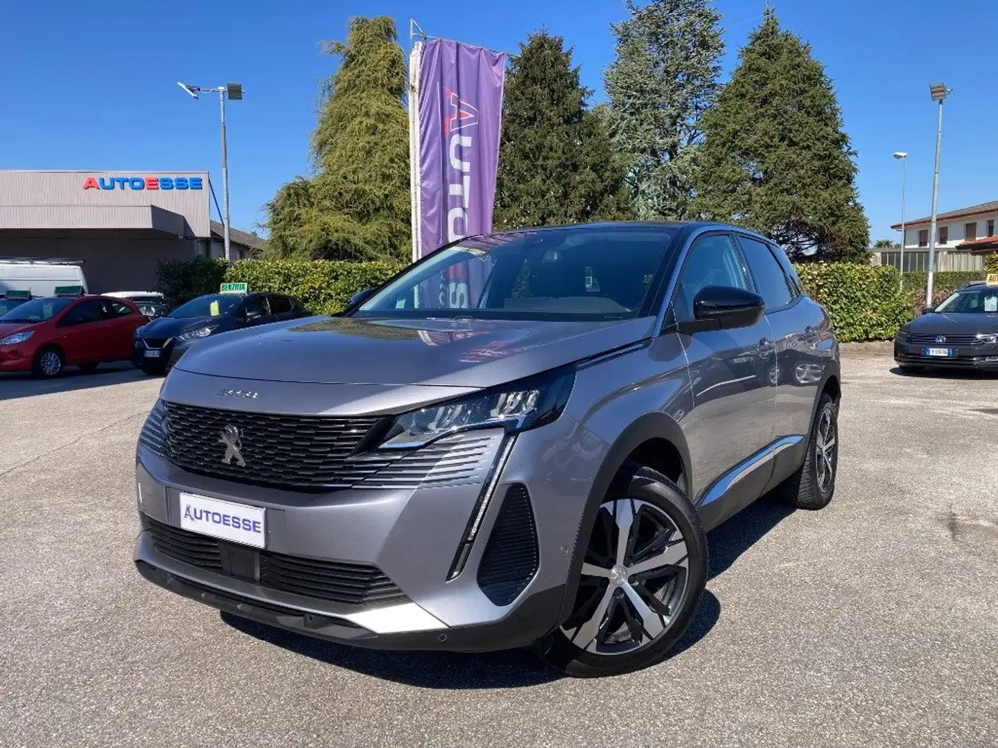 Peugeot 3008 BlueHDi 130 S&S EAT8 Allure Pack Grigio - 1