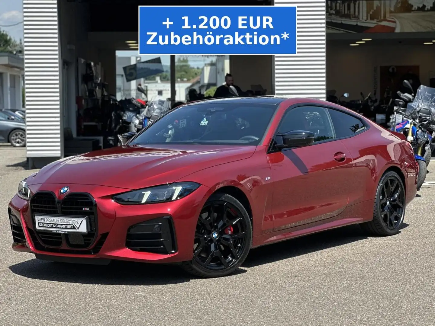 BMW 440 Mi xDr.M Pro FACELIFT CarbonDach HUD ACC AHK Rosso - 2