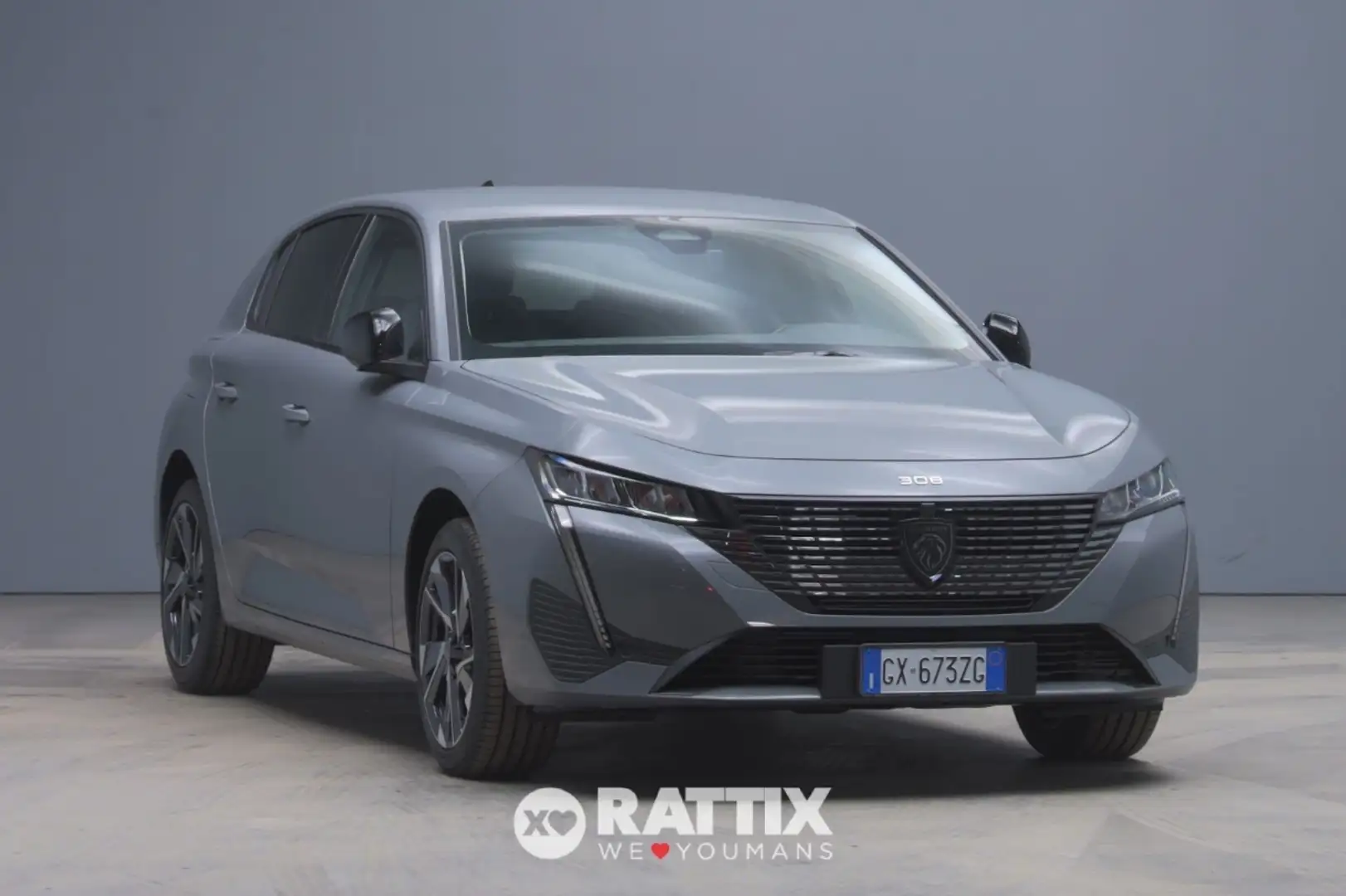 Peugeot 308 1.2 Hybrid 136CV Allure e-DCS6 + Access Pack Grigio - 1