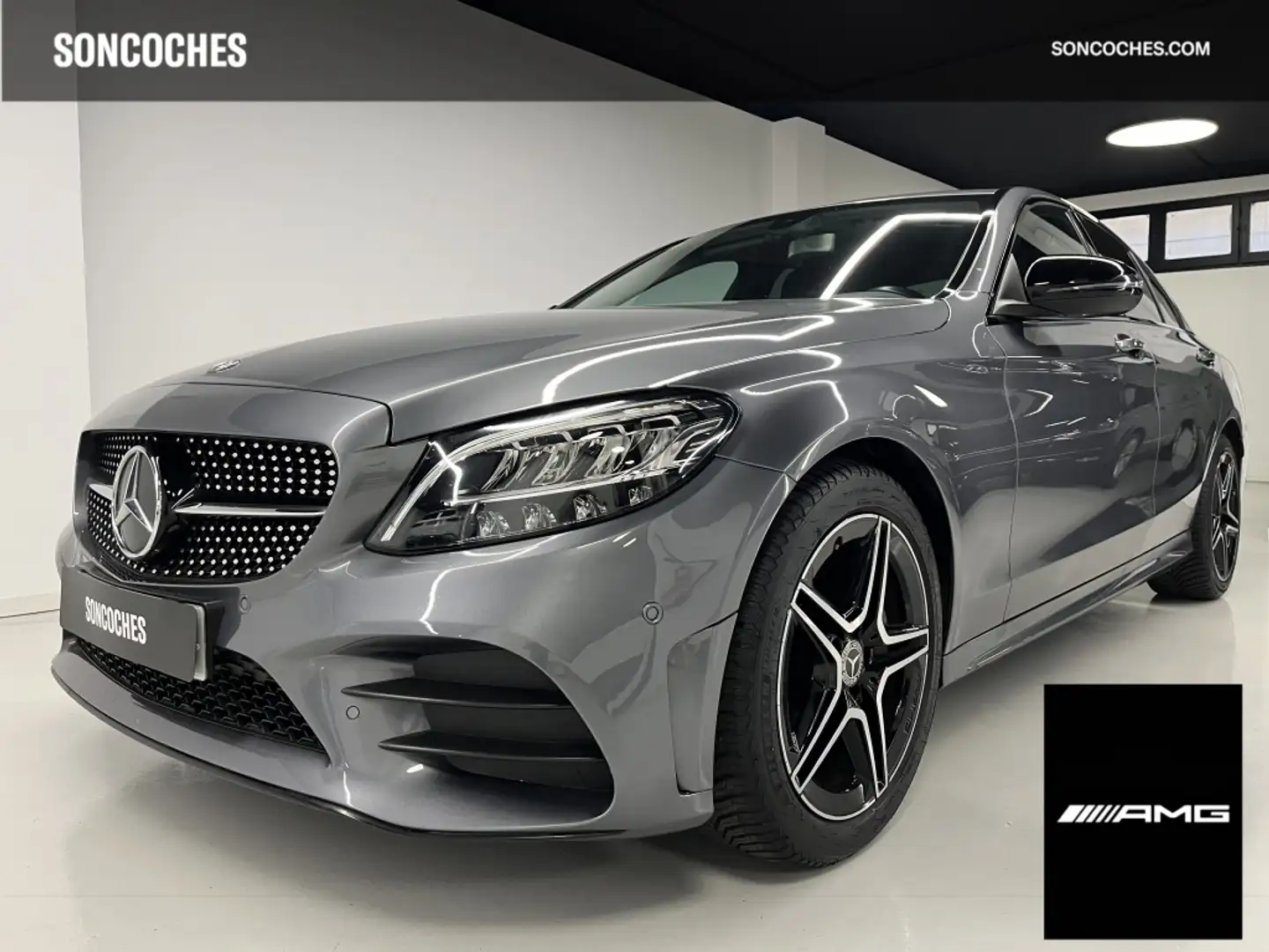 Mercedes-Benz C 200 200d 9G-Tronic (0.0) Gris - 2