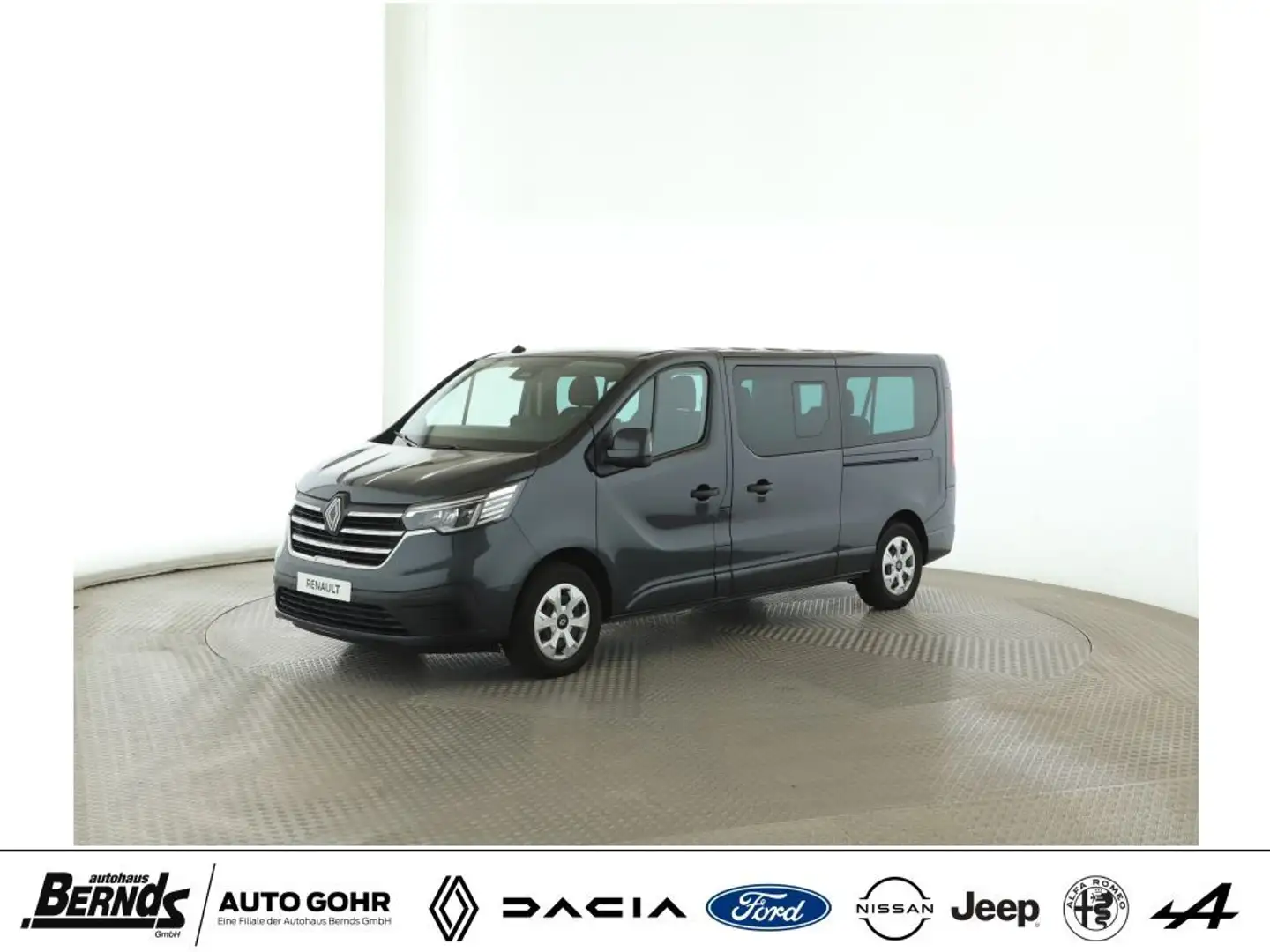 Renault Trafic GRAND Blue dCi 150 EDC Evolution AUOMATIK NAVI PDC Gris - 2