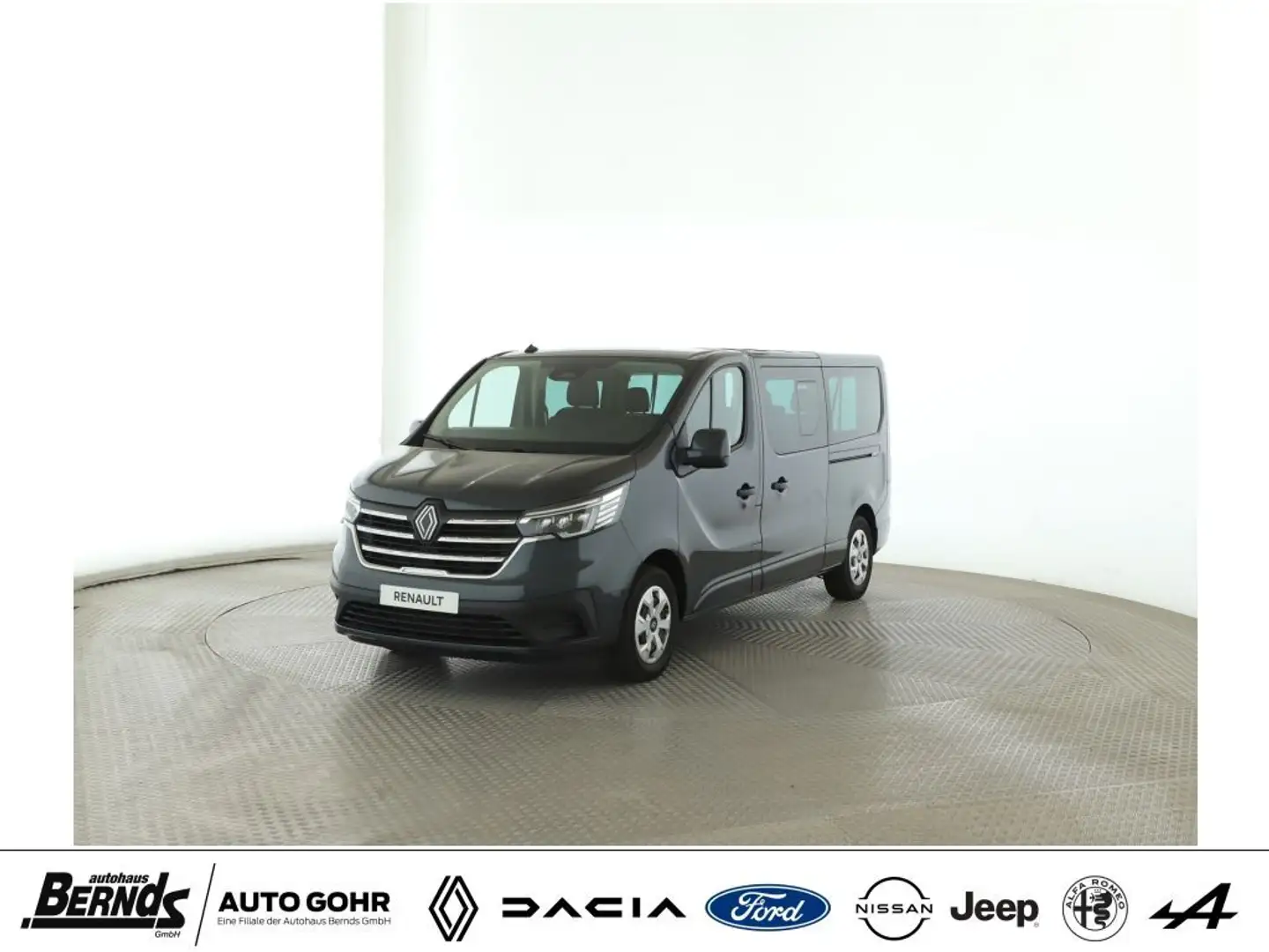 Renault Trafic GRAND Blue dCi 150 EDC Evolution AUOMATIK NAVI PDC Gris - 1