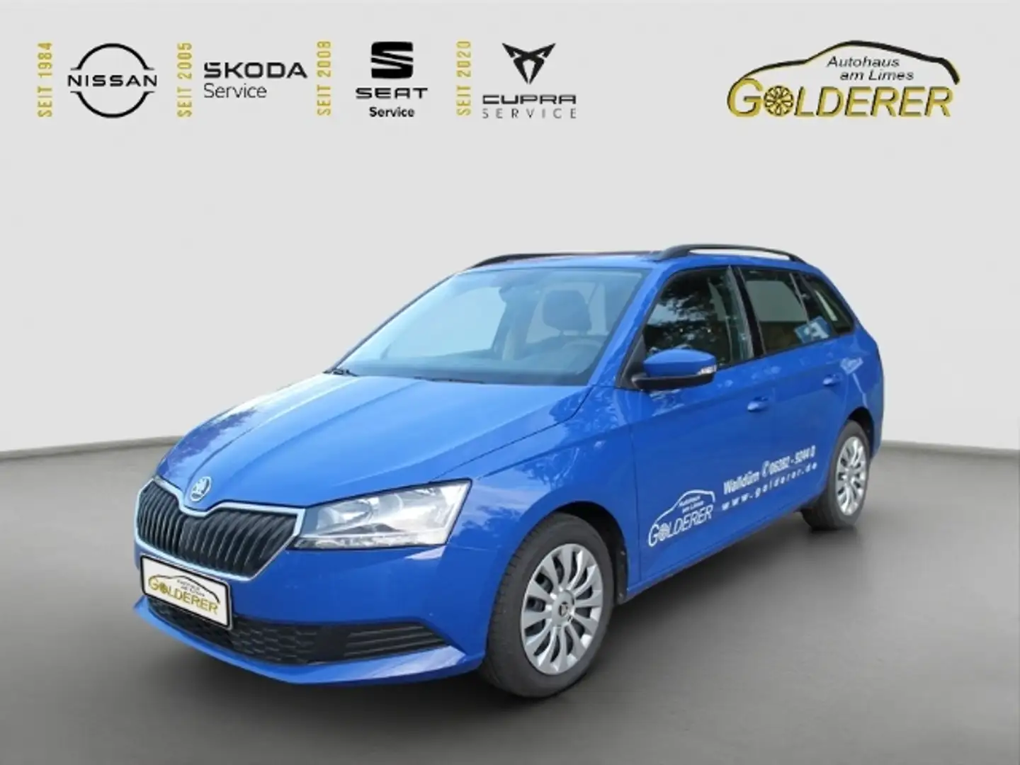 Skoda Fabia 1.0 EU6d Combi Active 70kW TSI Bluetooth Azul - 1