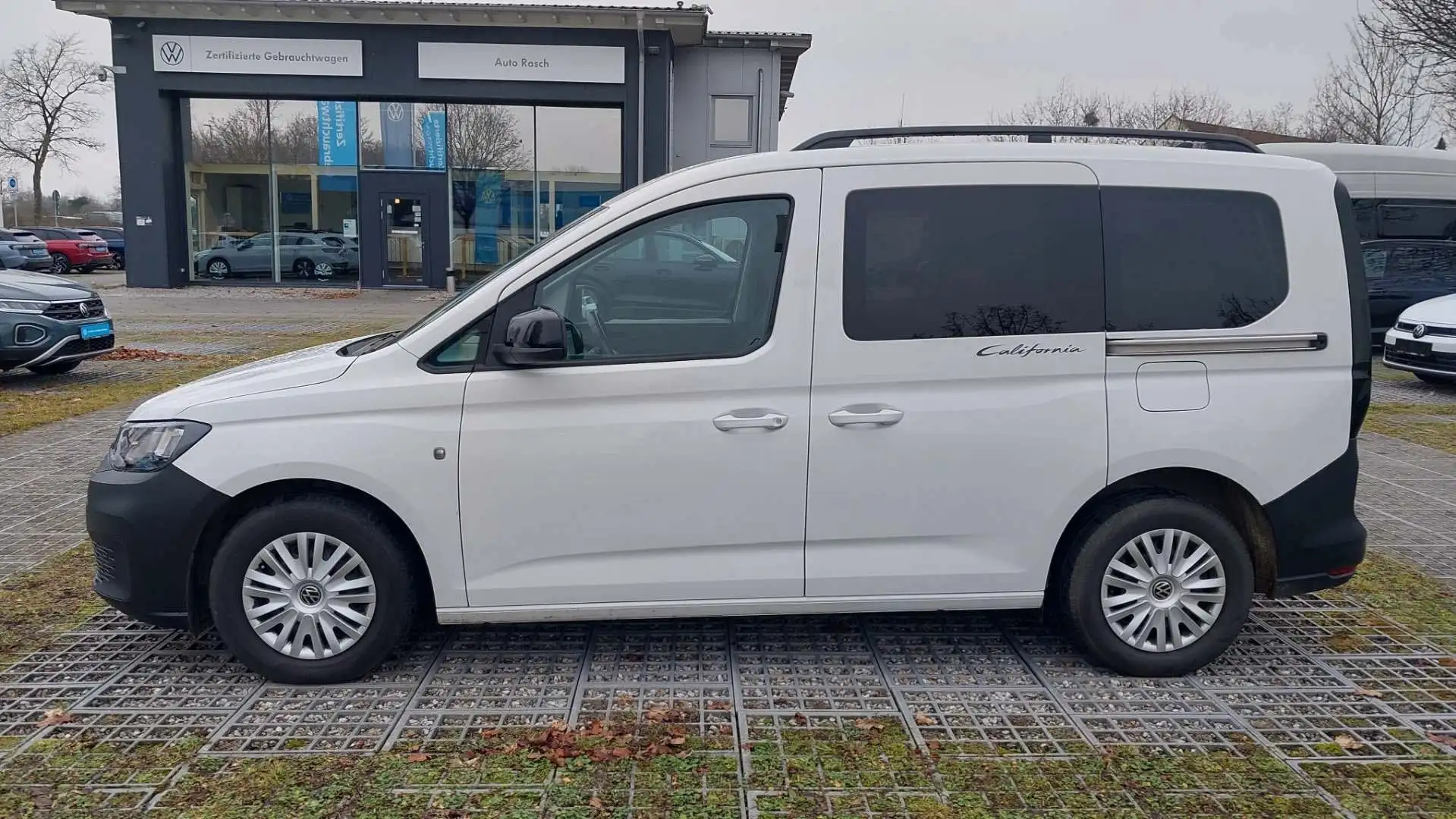 Volkswagen Caddy California Camper Weiß - 1