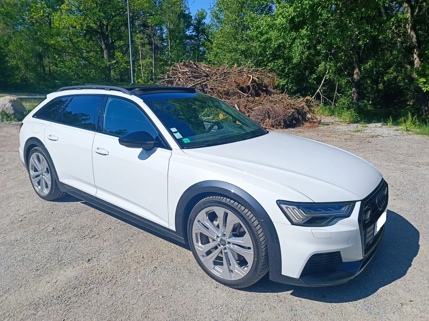 Audi A6 allroad A6 Allroad 50 TDI 286 ch Quattro Avus Extended Bílá - 1