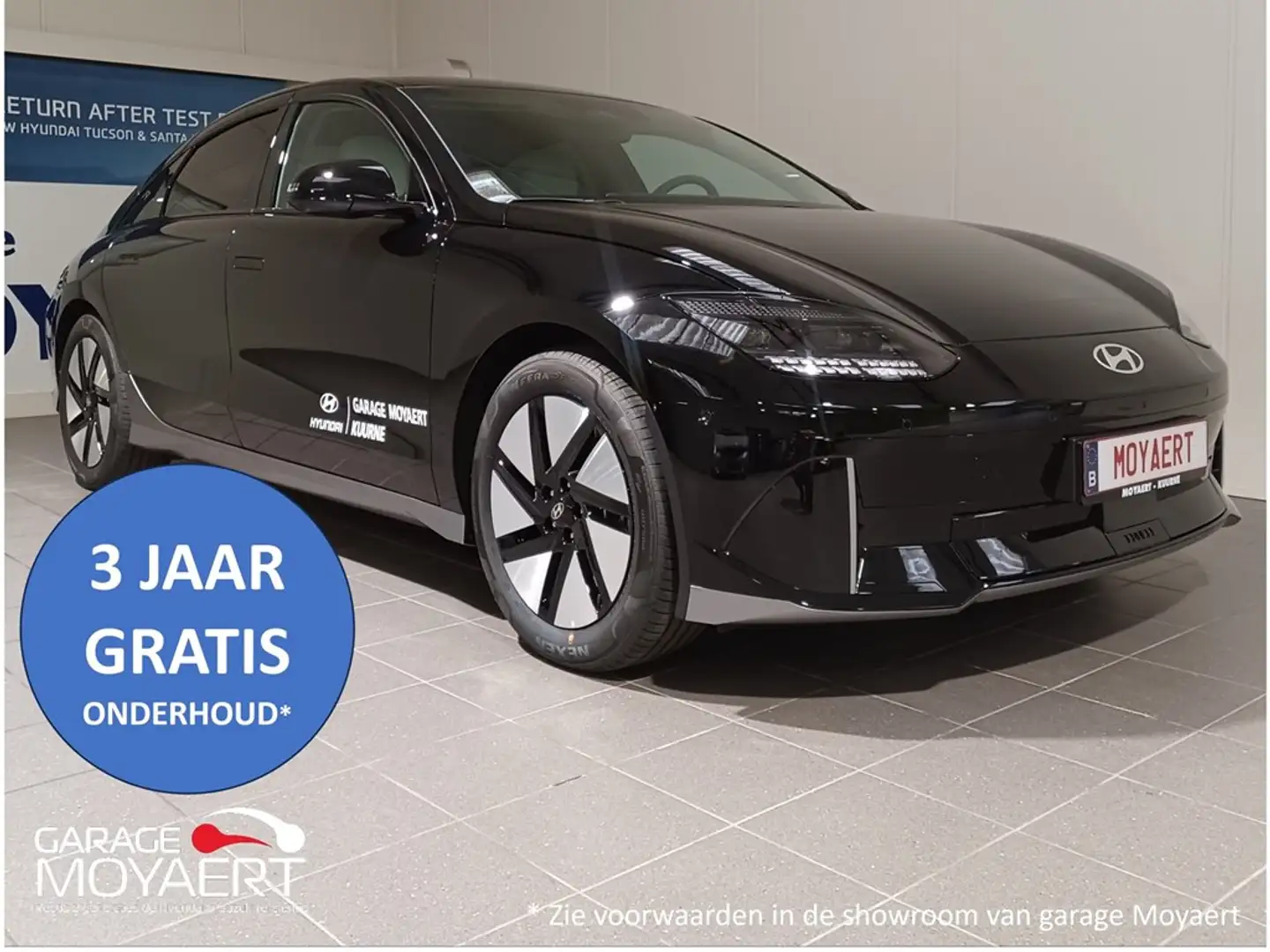 Hyundai IONIQ 6 77kWh Balance 18" | -27% + 3 JAAR GRATIS ONDERHOUD Noir - 1