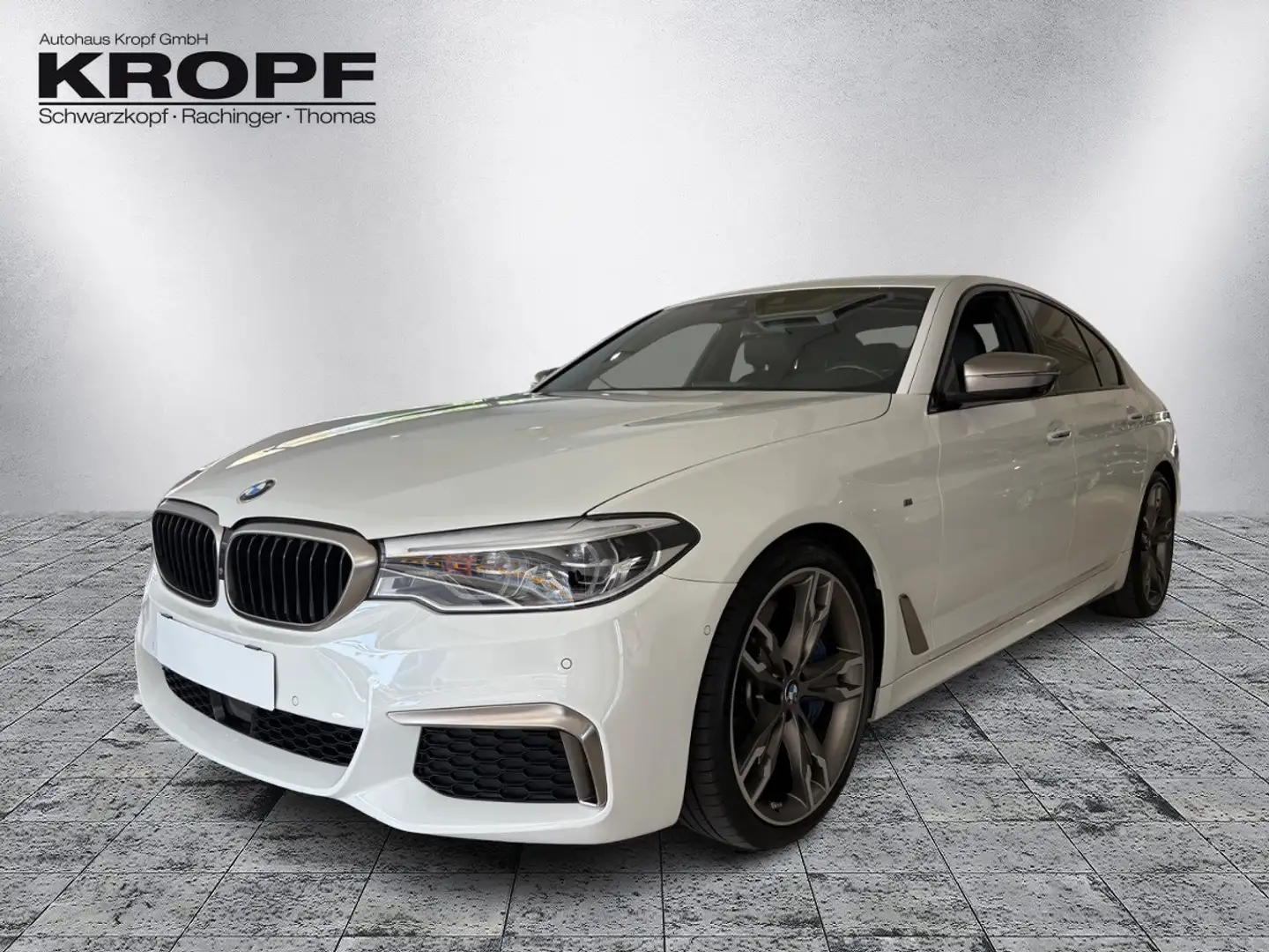 BMW M550 i xDrive ACC+LED+Navi+SHZ+Standh. Blanc - 2