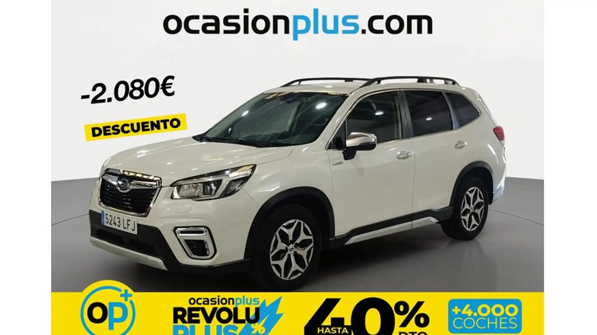 Subaru Forester 2.0i Hybrid Sport Plus CVT Blanco - 1