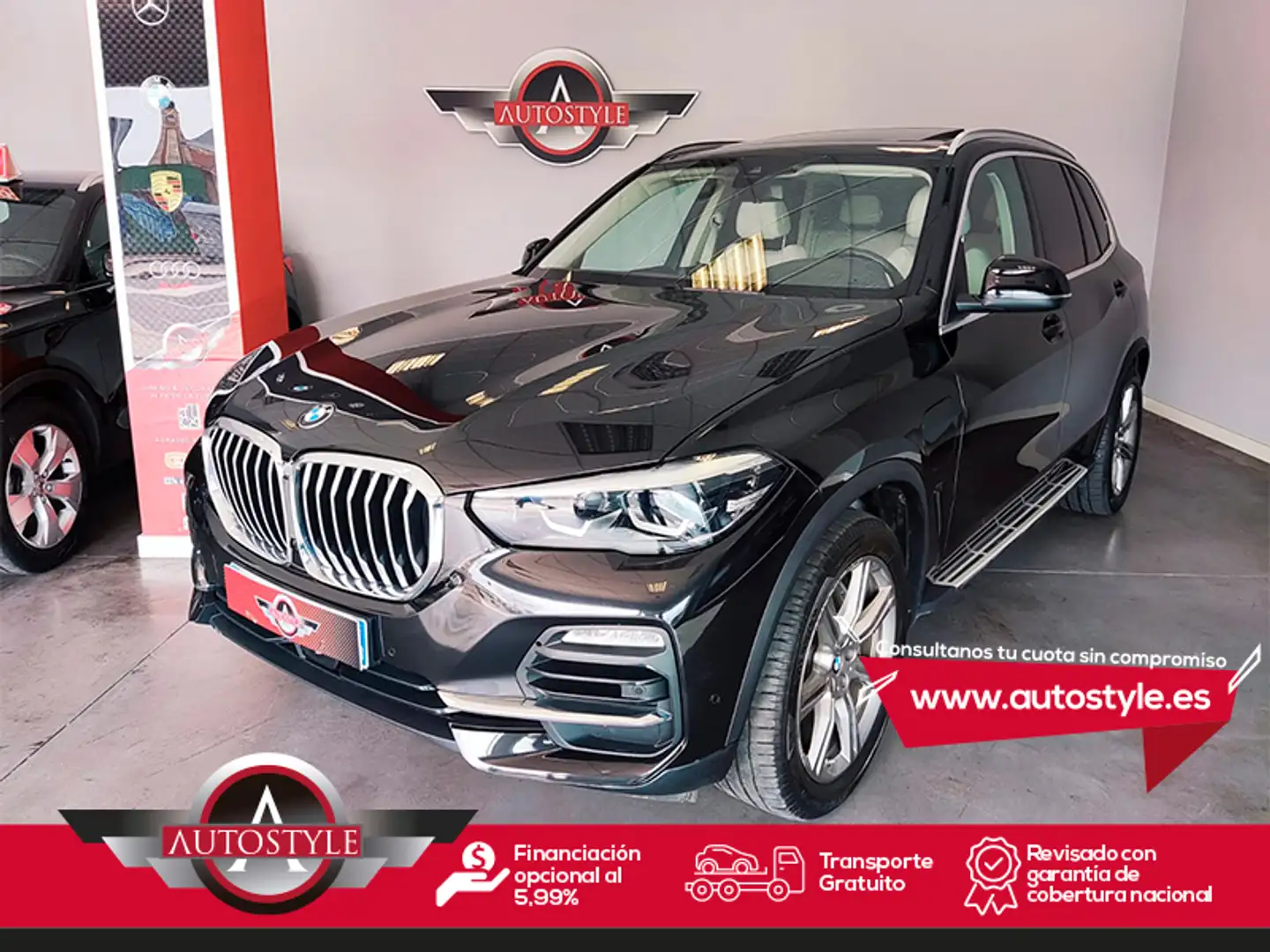 BMW X5 xDrive45e Negro - 1