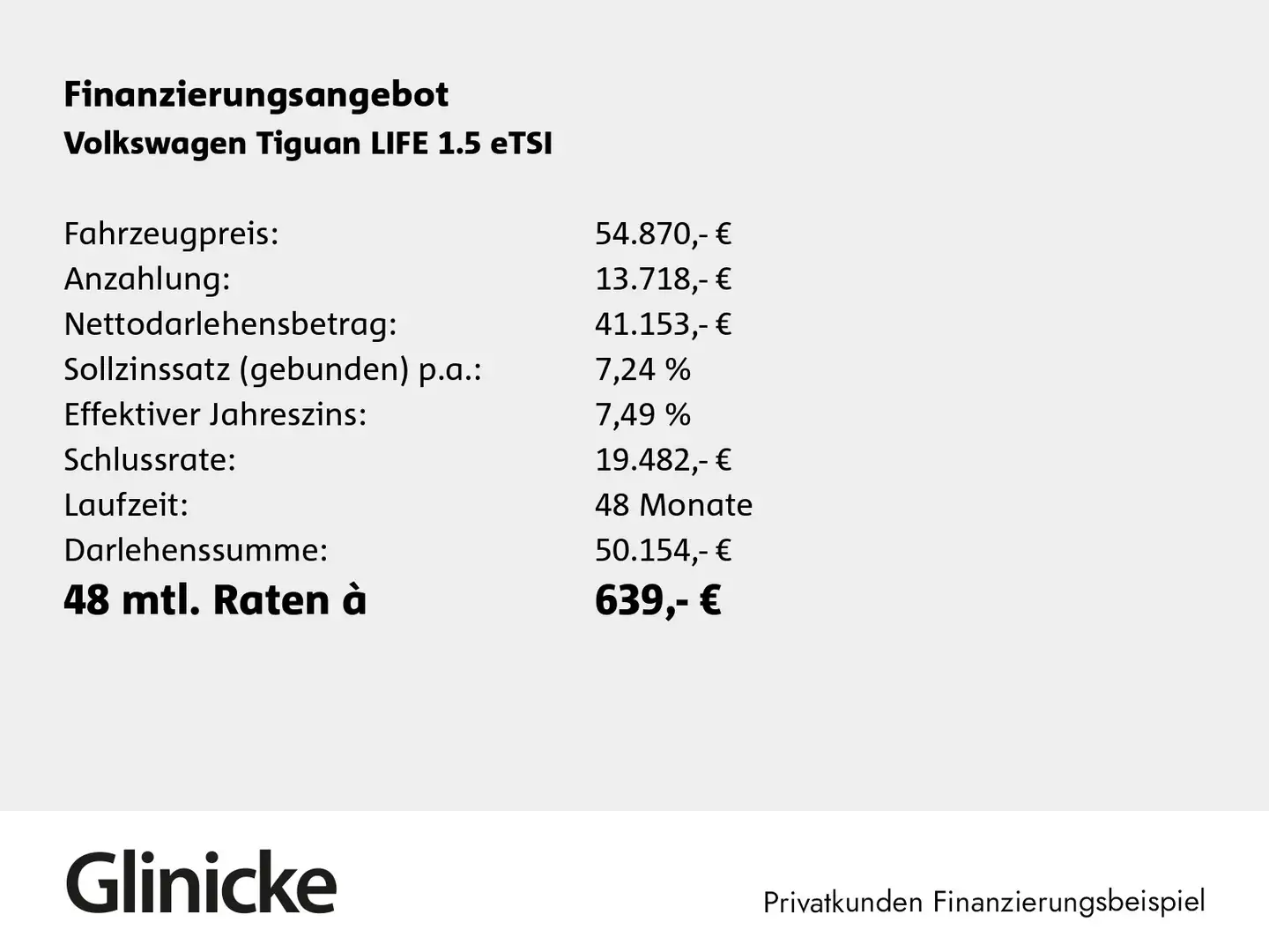 Volkswagen Tiguan Life 1,5 l eTSI  AHK, Standh., IQ Light Grau - 2