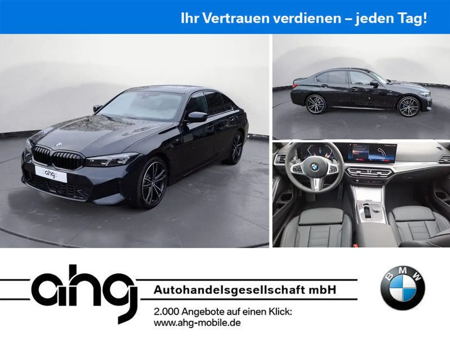BMW 330 d xDrive Limousine M-Sport M-SportPro Innovat Schwarz - 1