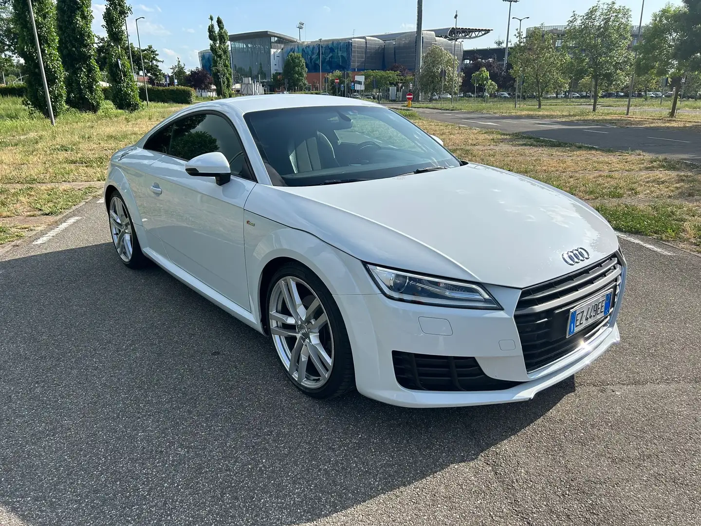 Audi TT TT III 2015 Coupe Coupe 2.0 tdi ultra S line Bianco - 1