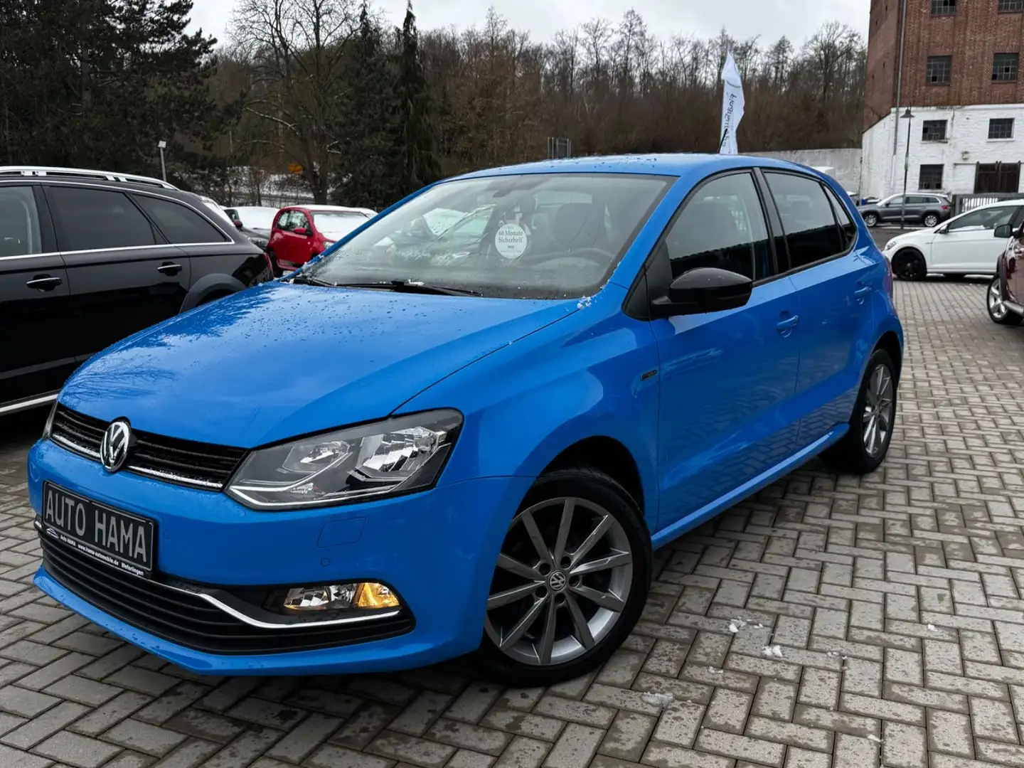 Volkswagen Polo 1.4 TDI Fresh *NAVI*SHZ*PDC*ALU* Blau - 1