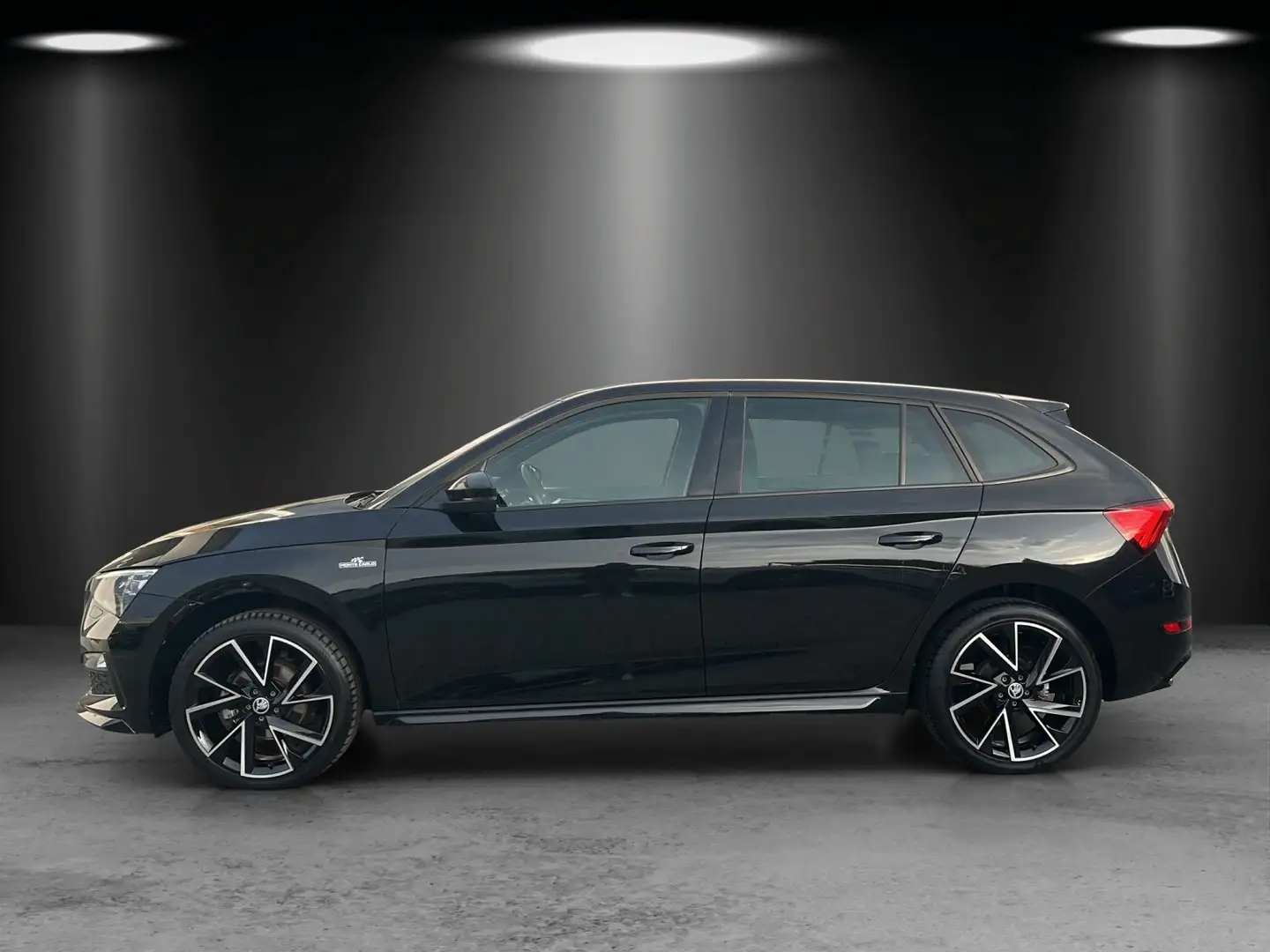 Skoda Scala 1.5 TSI Monte Carlo DSG/KAMERA/PANO/VIRTU. Schwarz - 2