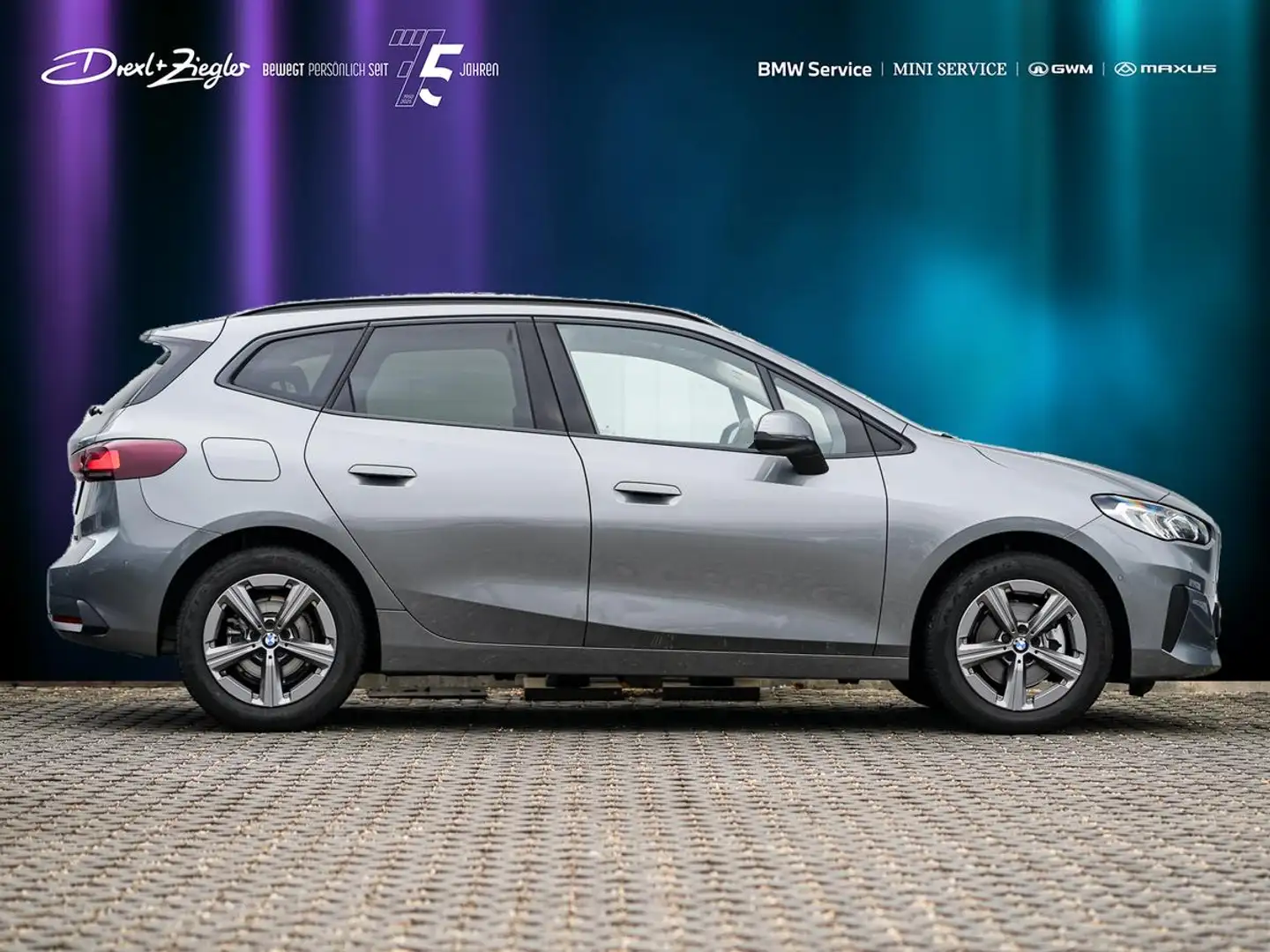 BMW 218 218i Active Tourer Travel GSD AHK LKH RFK DAB 17" Grau - 2