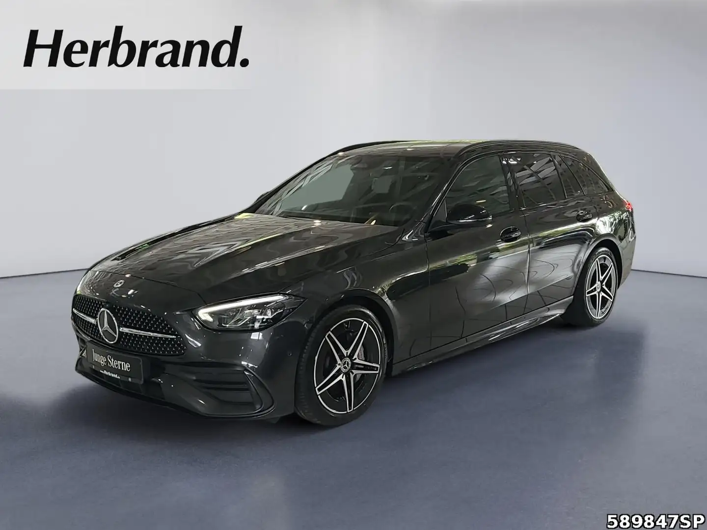 Mercedes-Benz C 200 T AMG Line NIGHT AHK KAMERA TOTWINKEL LED Grau - 1