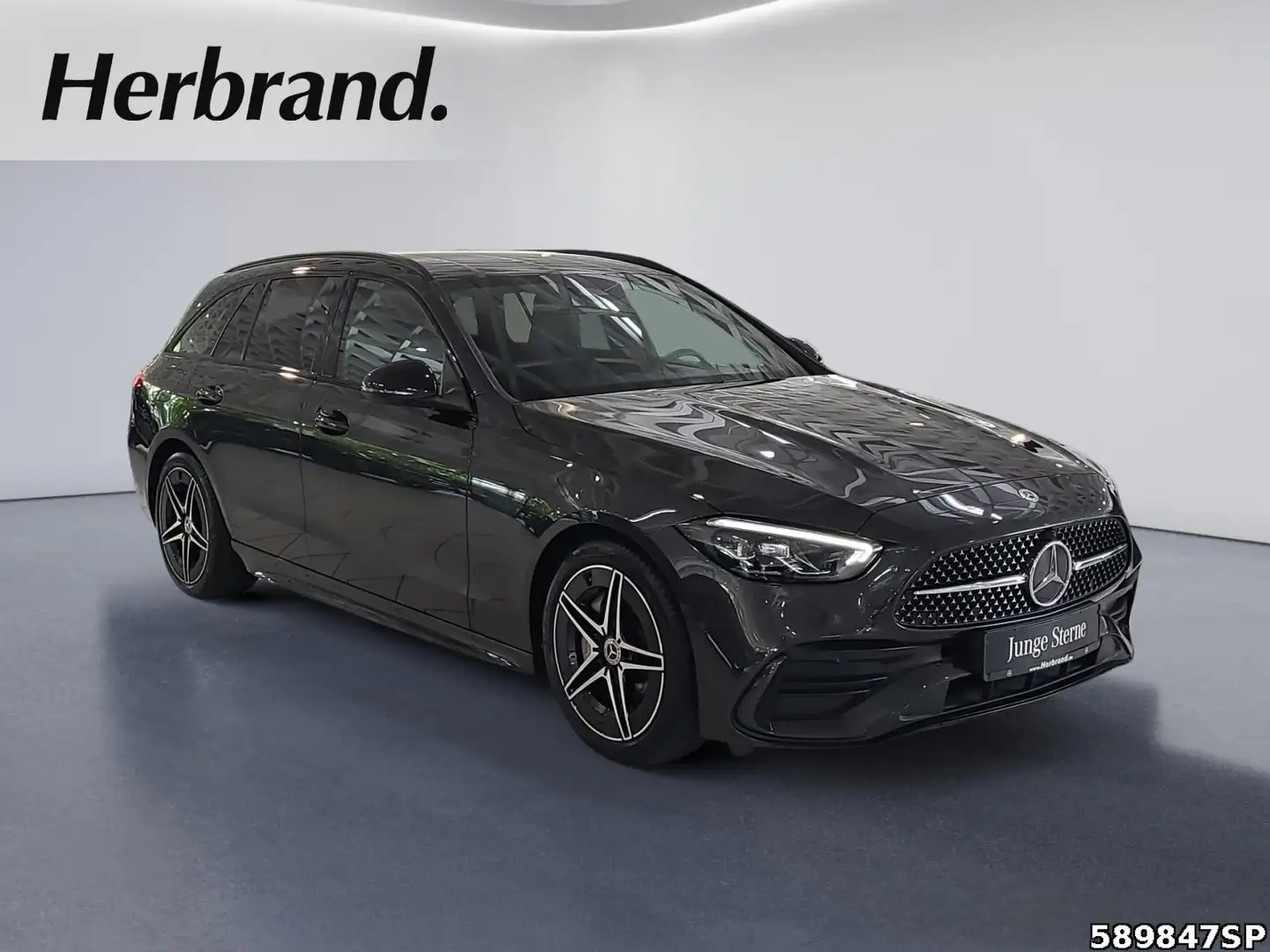 Mercedes-Benz C 200 T AMG Line NIGHT AHK KAMERA TOTWINKEL LED Grau - 2