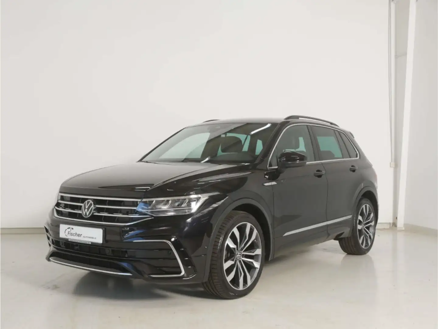 Volkswagen Tiguan 2.0 TDI 4Mot. R-Line DSG AHK/Leder/H&K Schwarz - 2