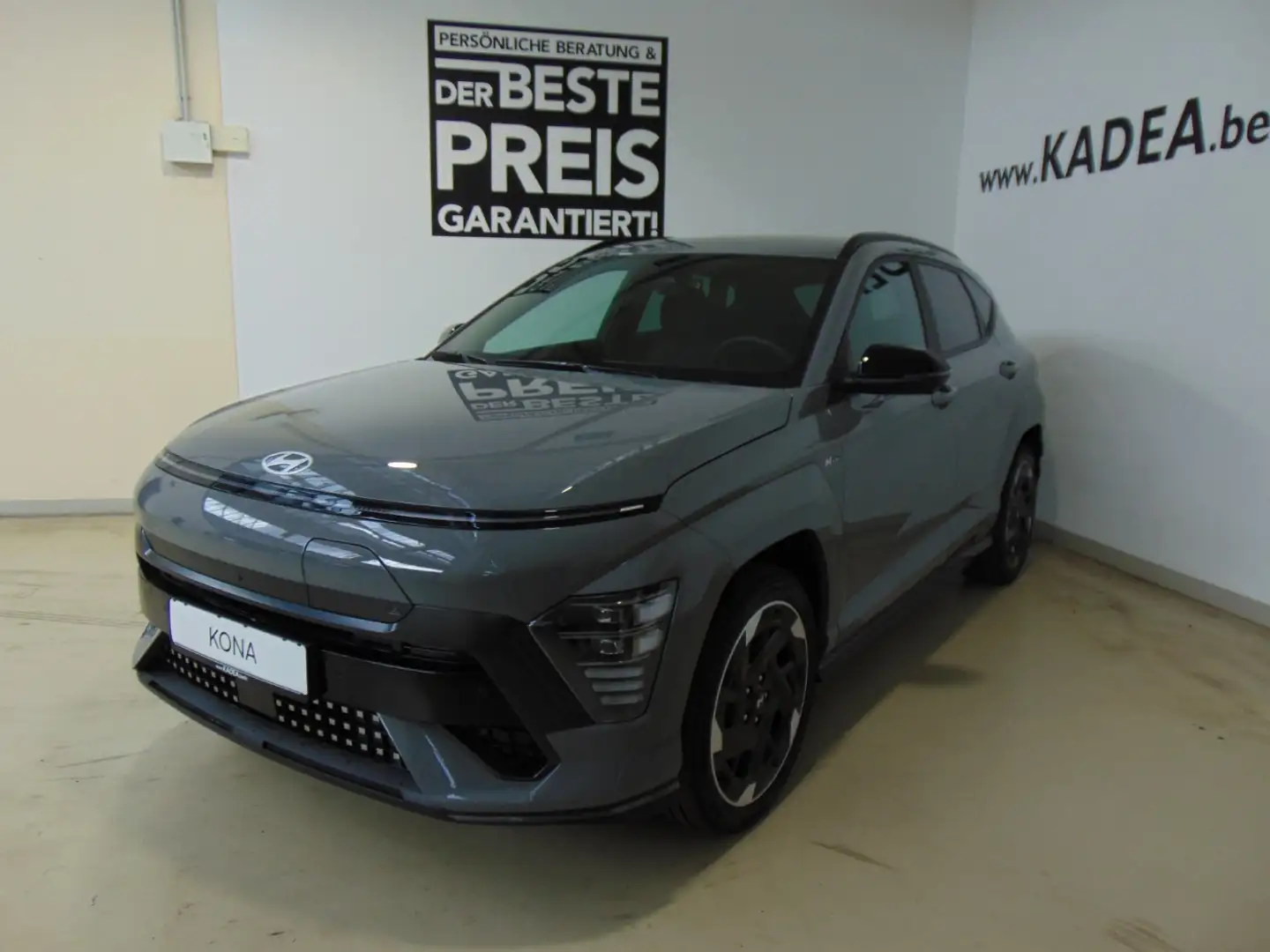 Hyundai KONA 64 N Line Elektro ACC+LED+Navi+SHZ+2xKlima Grau - 2