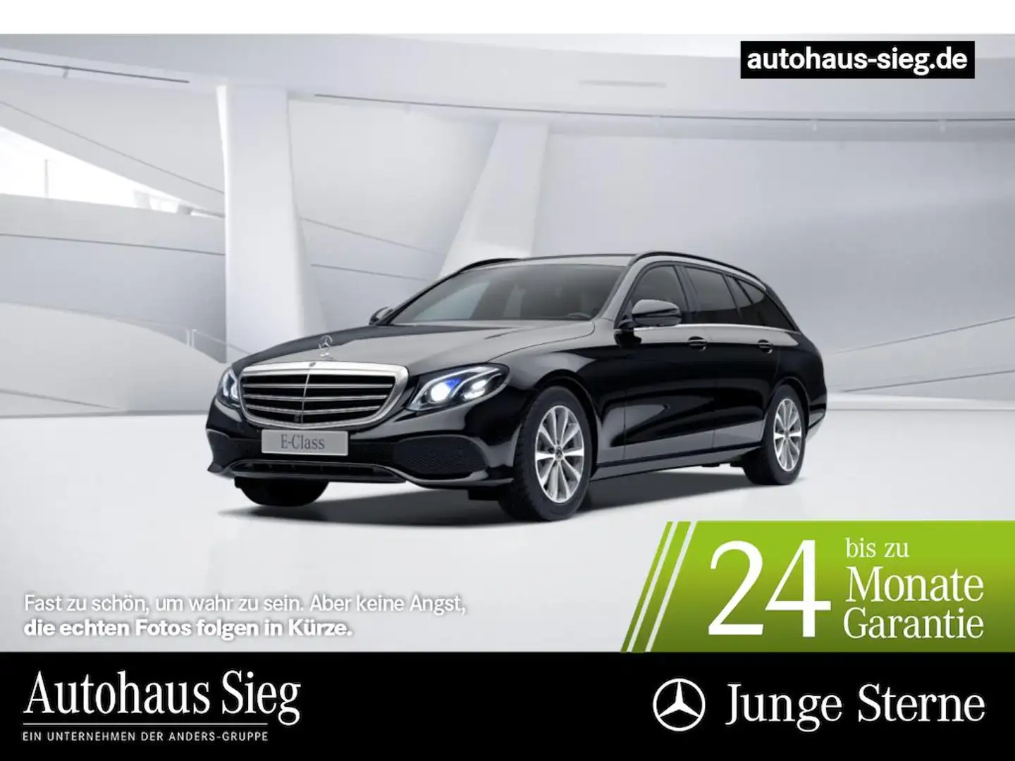 Mercedes-Benz E 220 d T Exclusive+COM+360°+SHZ-M-BEAM+EASY-P. Noir - 1