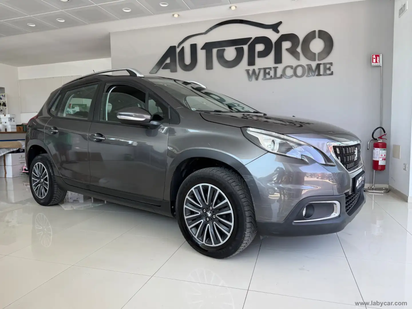 Peugeot 2008 BlueHDi 100 S&S Allure Grigio - 2