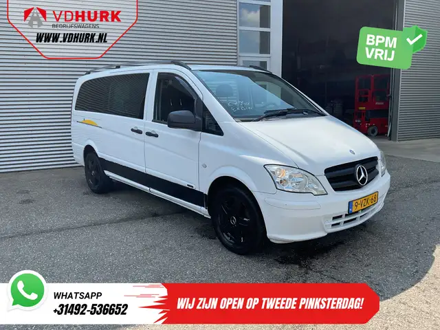 Mercedes-Benz Vito 113 CDI L3 DC Dubbel Cabine EXPORT Carplay/ Airco/
