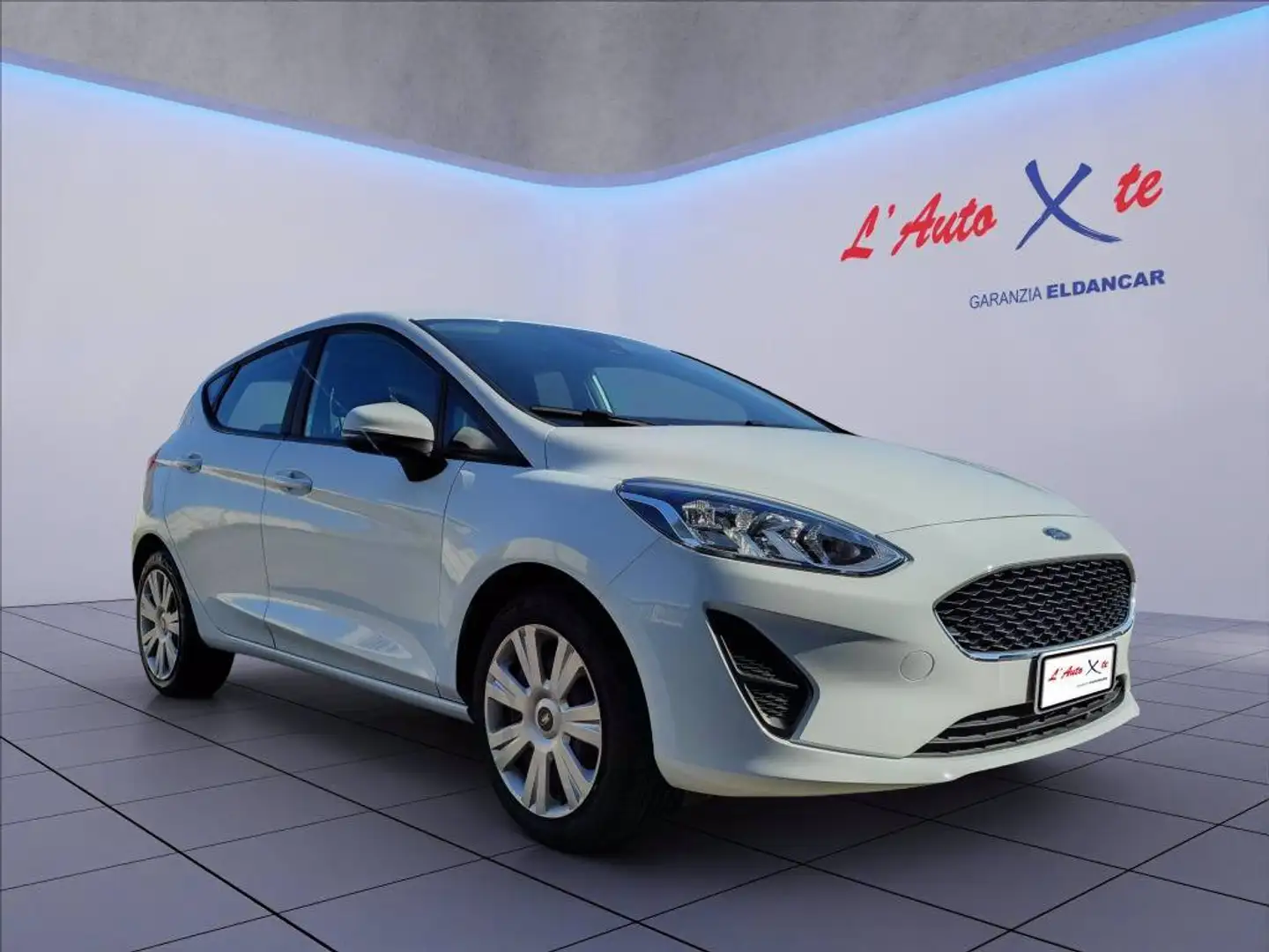Ford Fiesta 5p 1.1 Connect s&s 75cv Bianco - 1