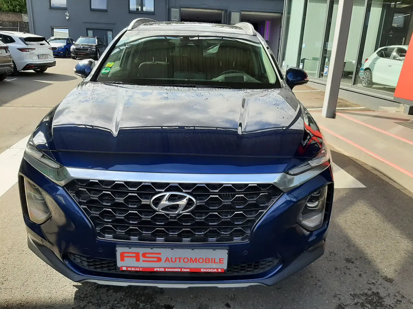 Hyundai SANTA FE Premium 4WD *Panoramadach* Blau - 2