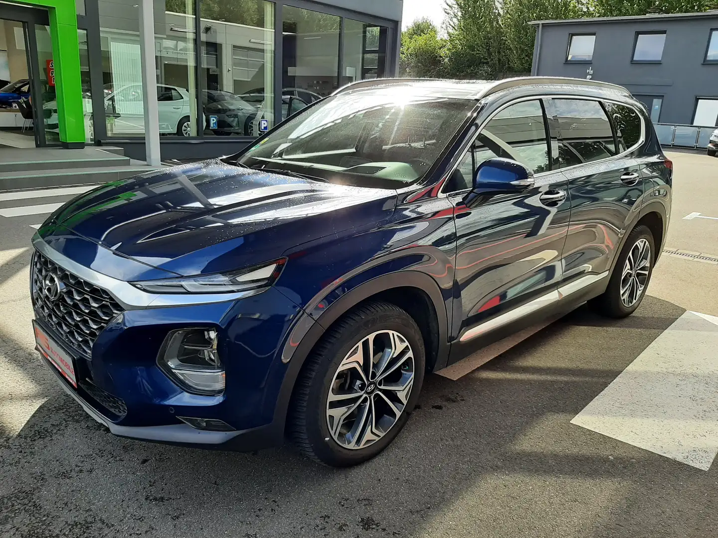Hyundai SANTA FE Premium 4WD *Panoramadach* Blau - 1