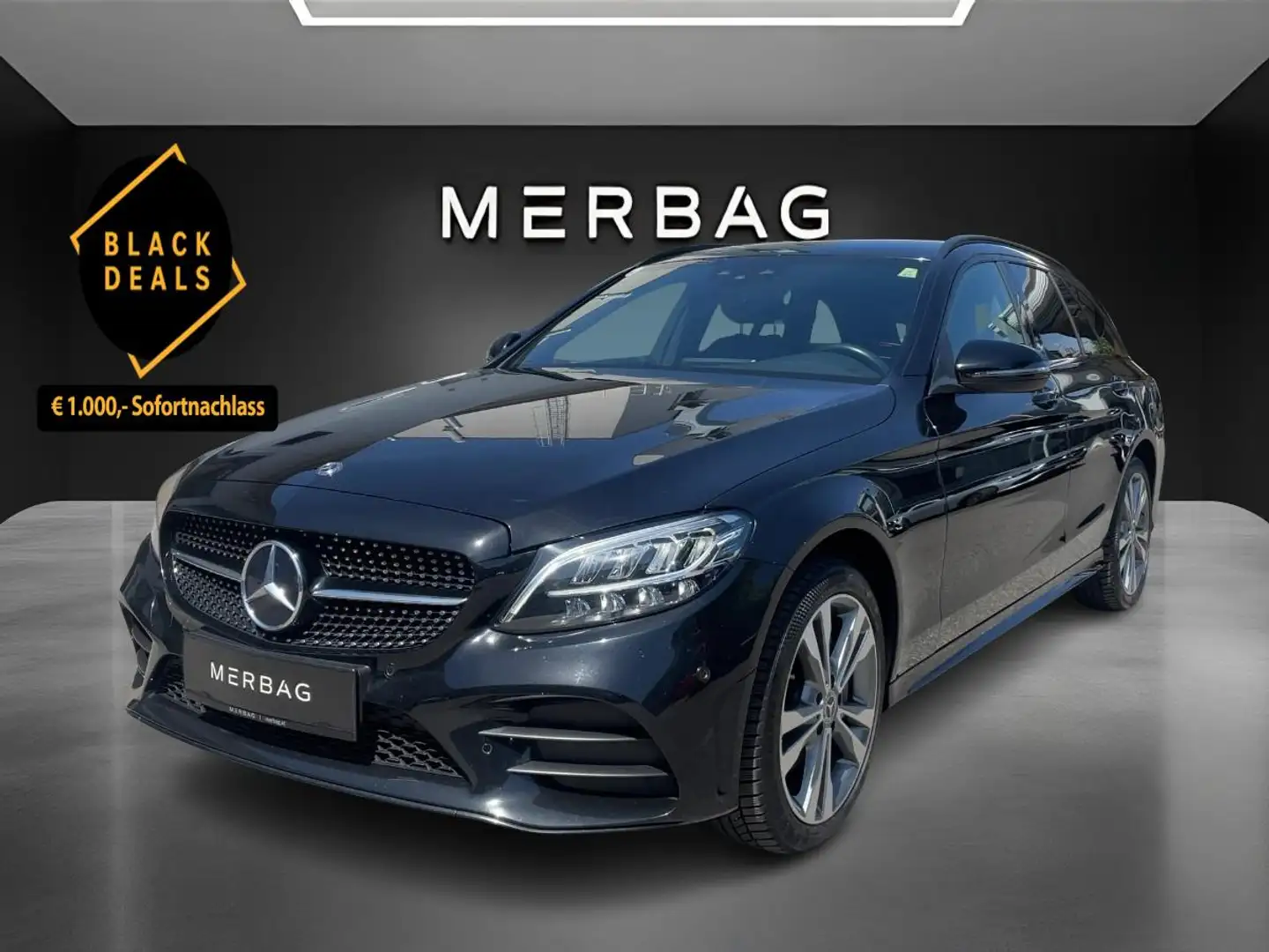 Mercedes-Benz C 180 d T-Modell Zwart - 1