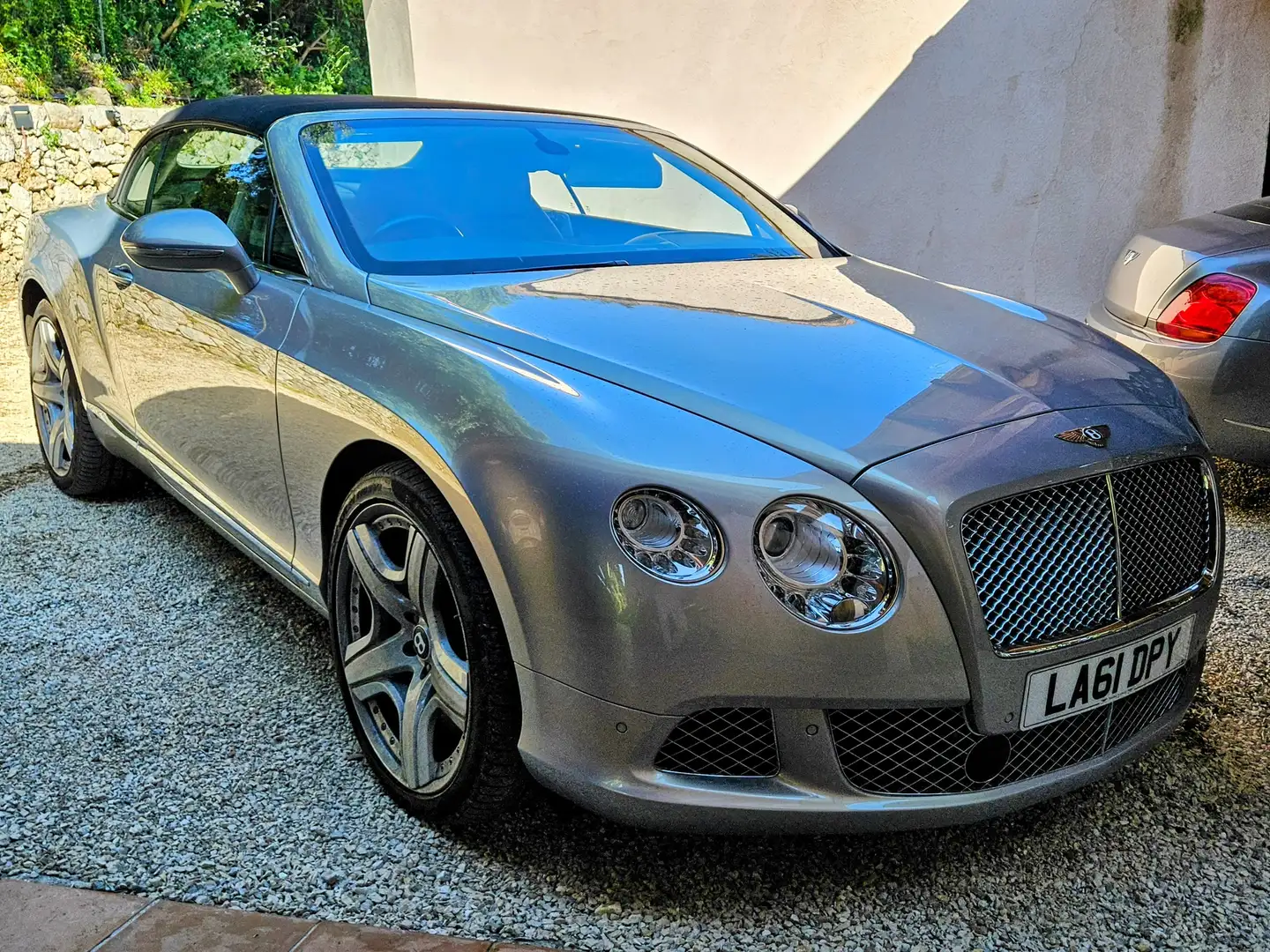 Bentley Continental GTC Argent - 1