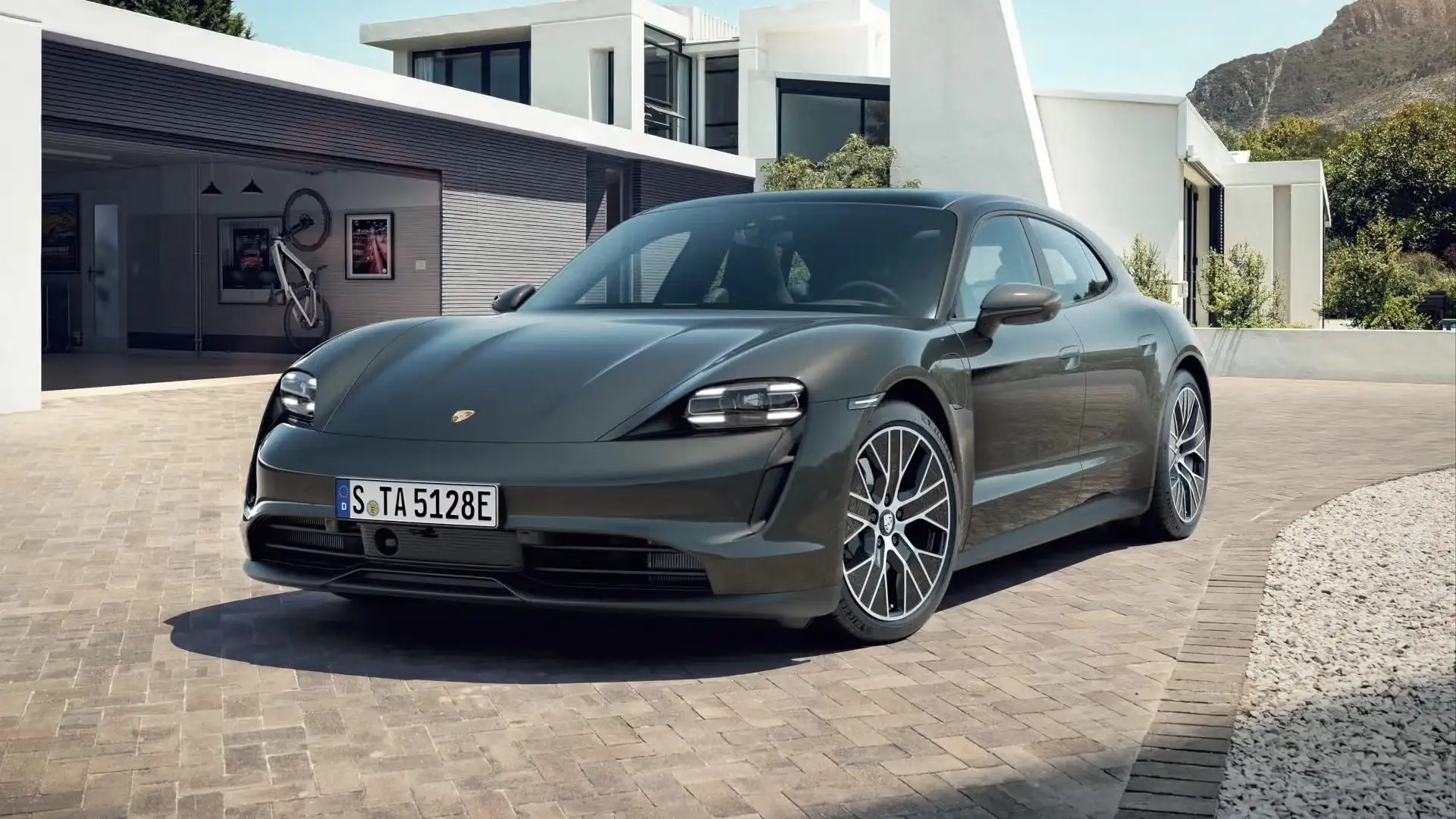 Porsche Taycan Sport Turismo | Battery+ | LuchtV | Pano | 360° Gris - 1