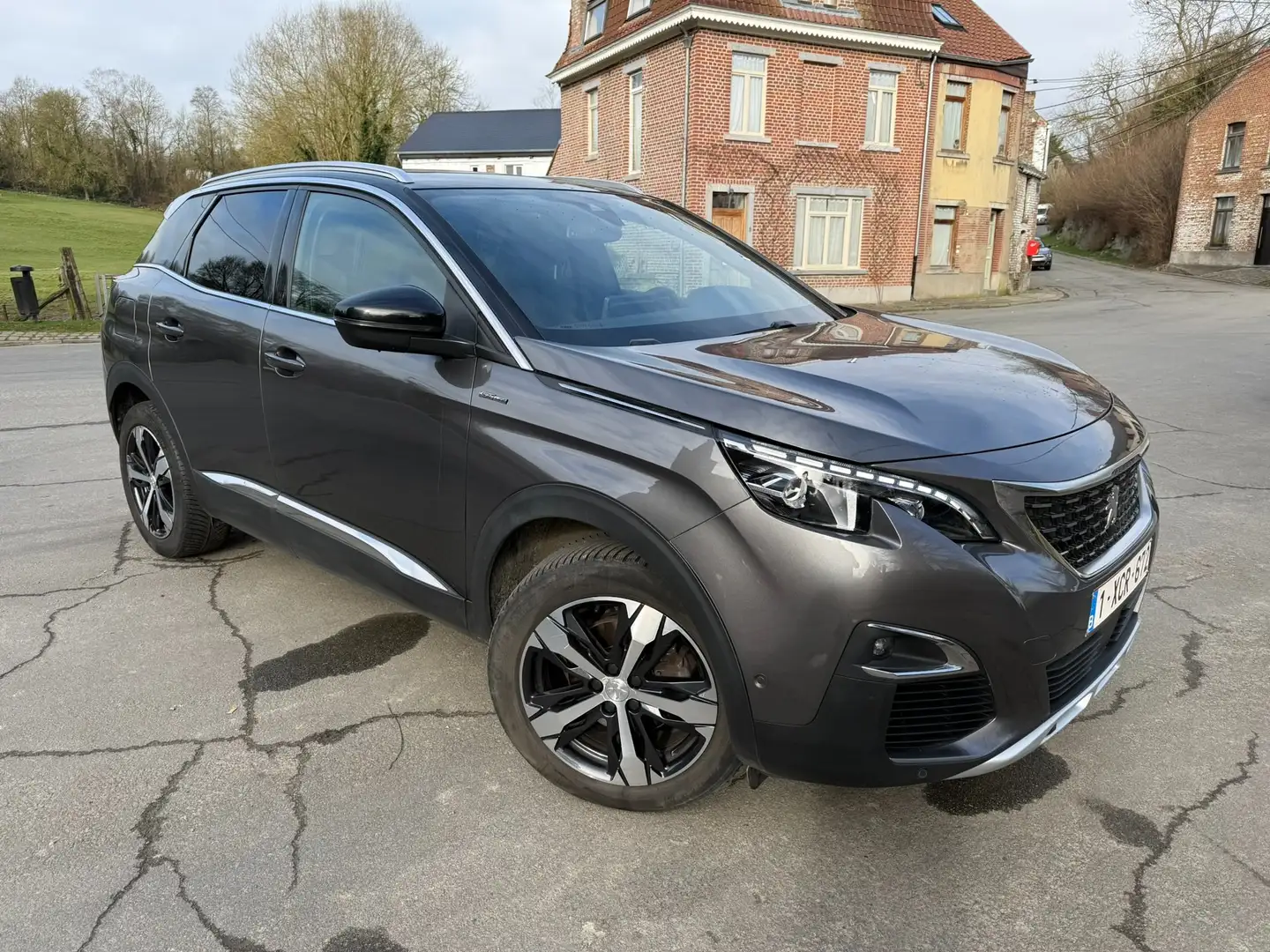 Peugeot 3008 3008 1.2 PureTech GT Line (EU6.3) Gris - 1