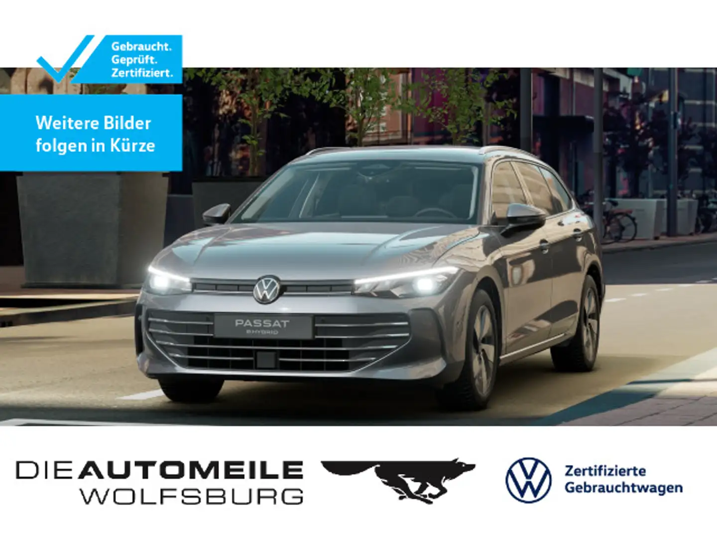 Volkswagen Passat Variant 1.5 eTSI Hybrid DSG Business Head Grau - 1