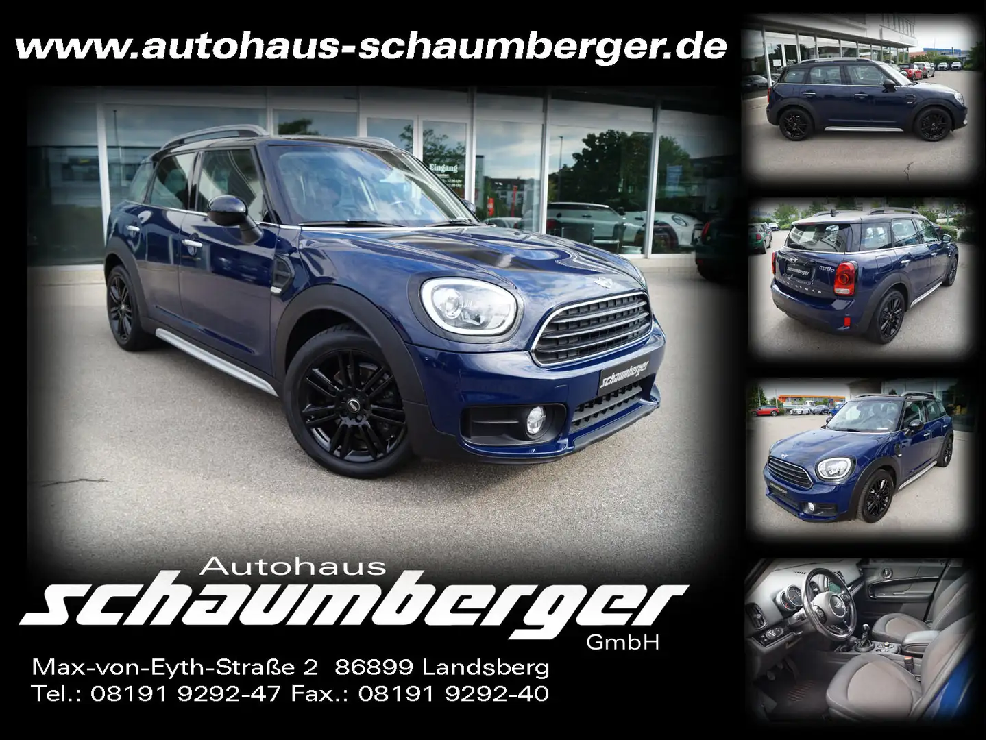 MINI Cooper D Countryman * Navi * LED * Alu 18´ * Blau - 1