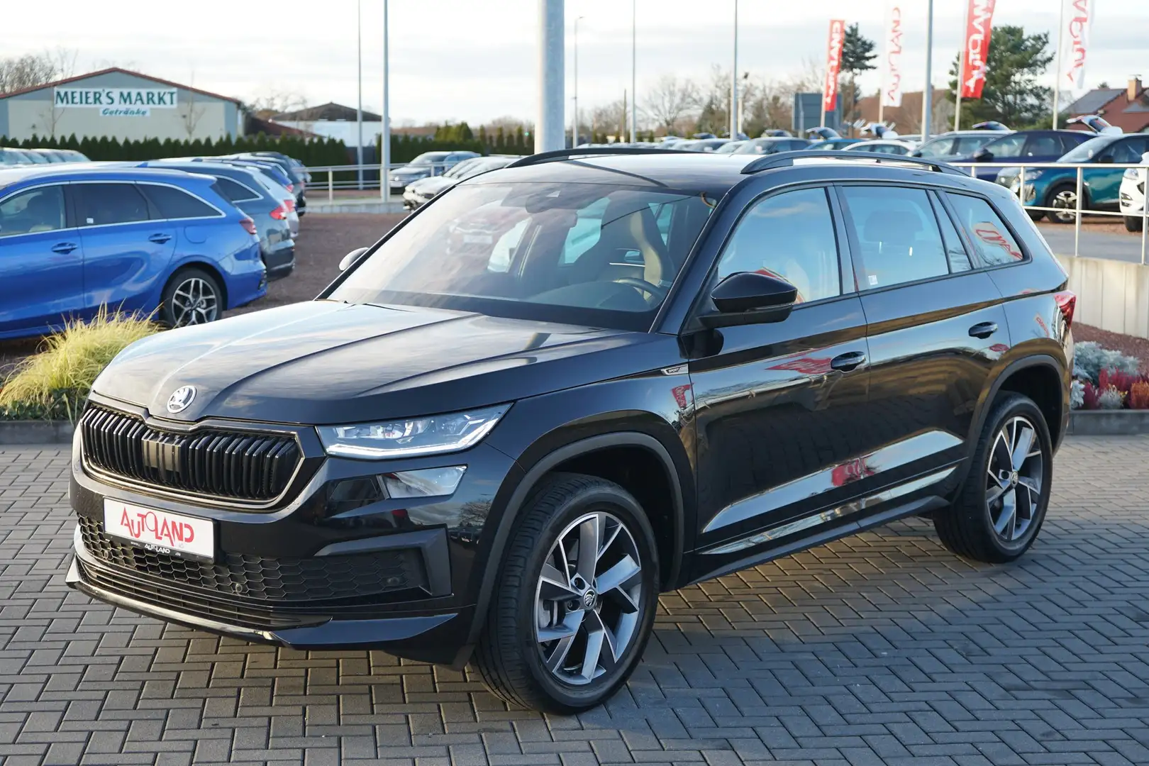 Skoda Kodiaq 2.0 Sportline DSG 4x4 LED Navi DAB Kamera Noir - 2
