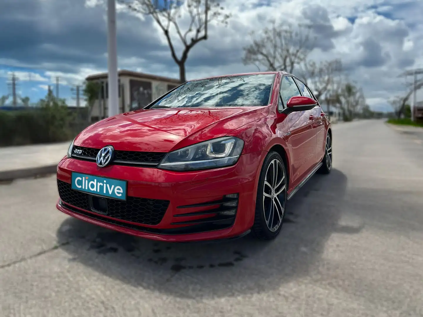 Volkswagen Golf 2.0TDI CR BMT GTD DSG 184 Rojo - 2