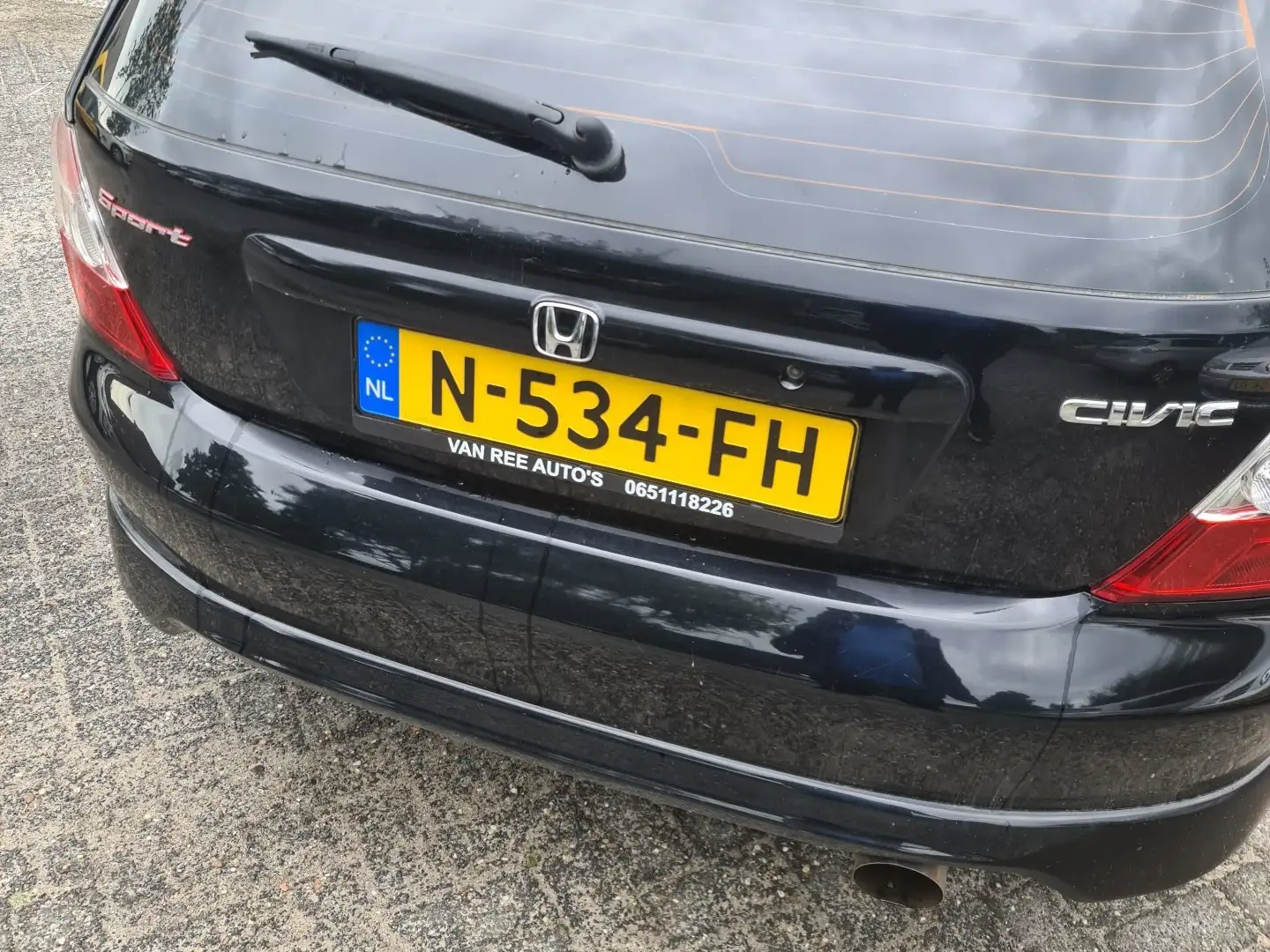 Honda Civic 1.4i BAR Sport crna - 2