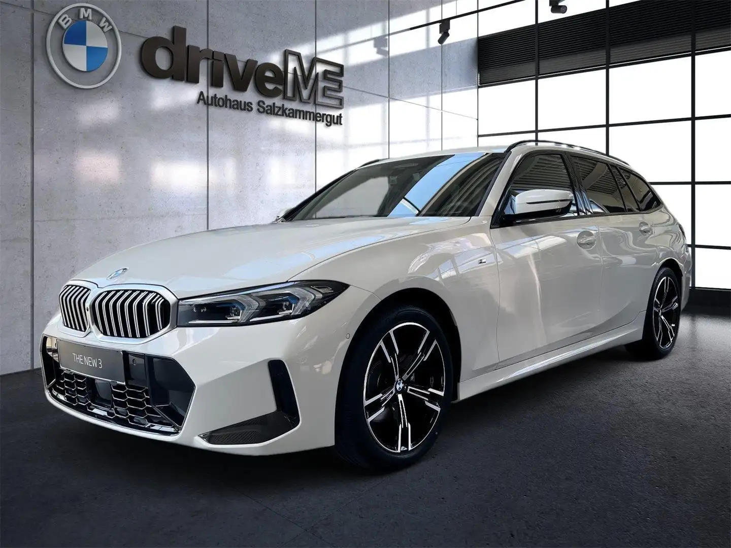BMW 320 d 48 V xDrive M Sportpaket Wit - 2
