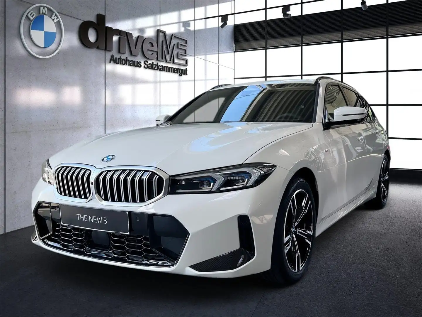 BMW 320 d 48 V xDrive M Sportpaket Wit - 1